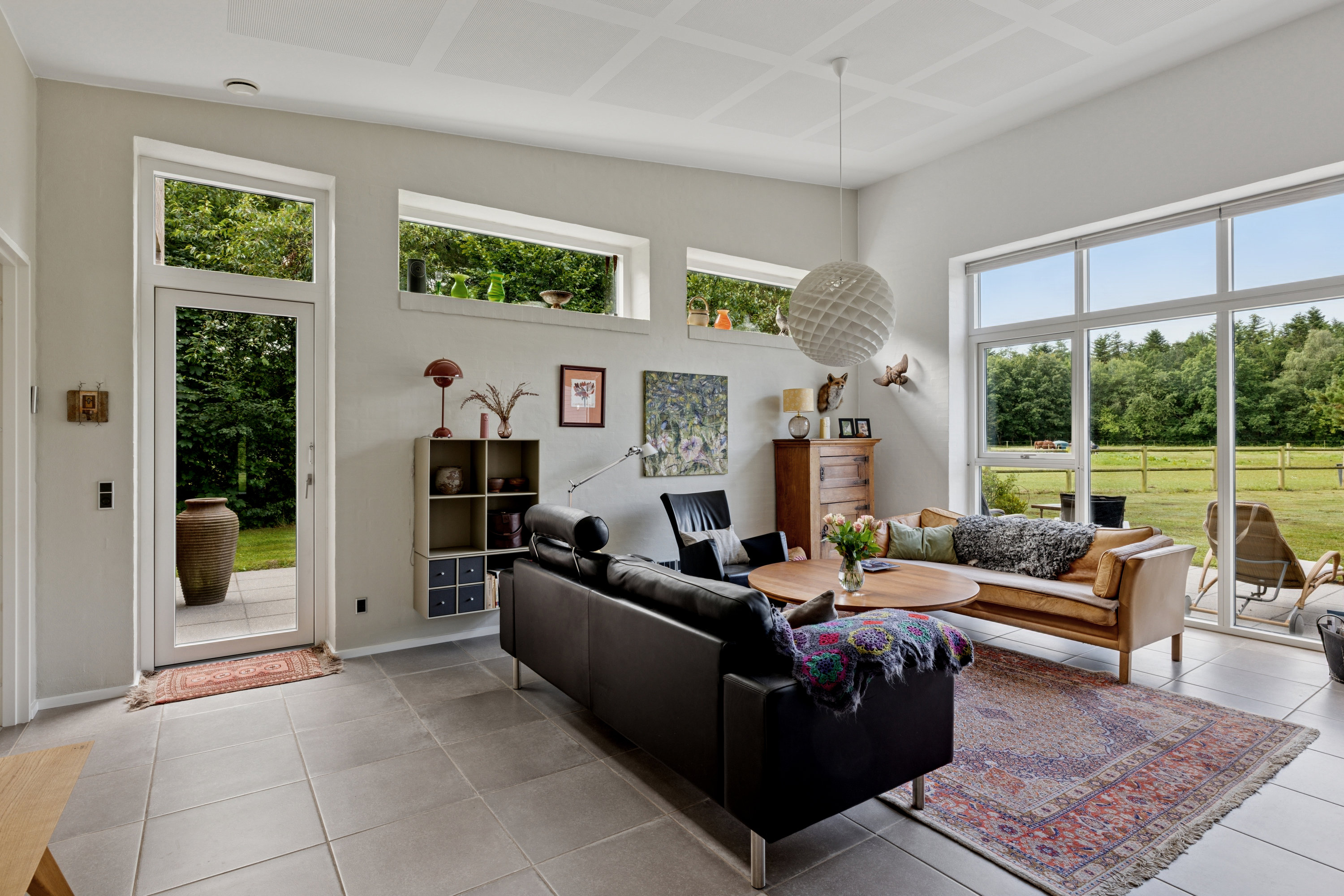 Fremhævet stue billede i fuldskærmstilstand. Billede af Liseborgvej 45, 8800 Viborg