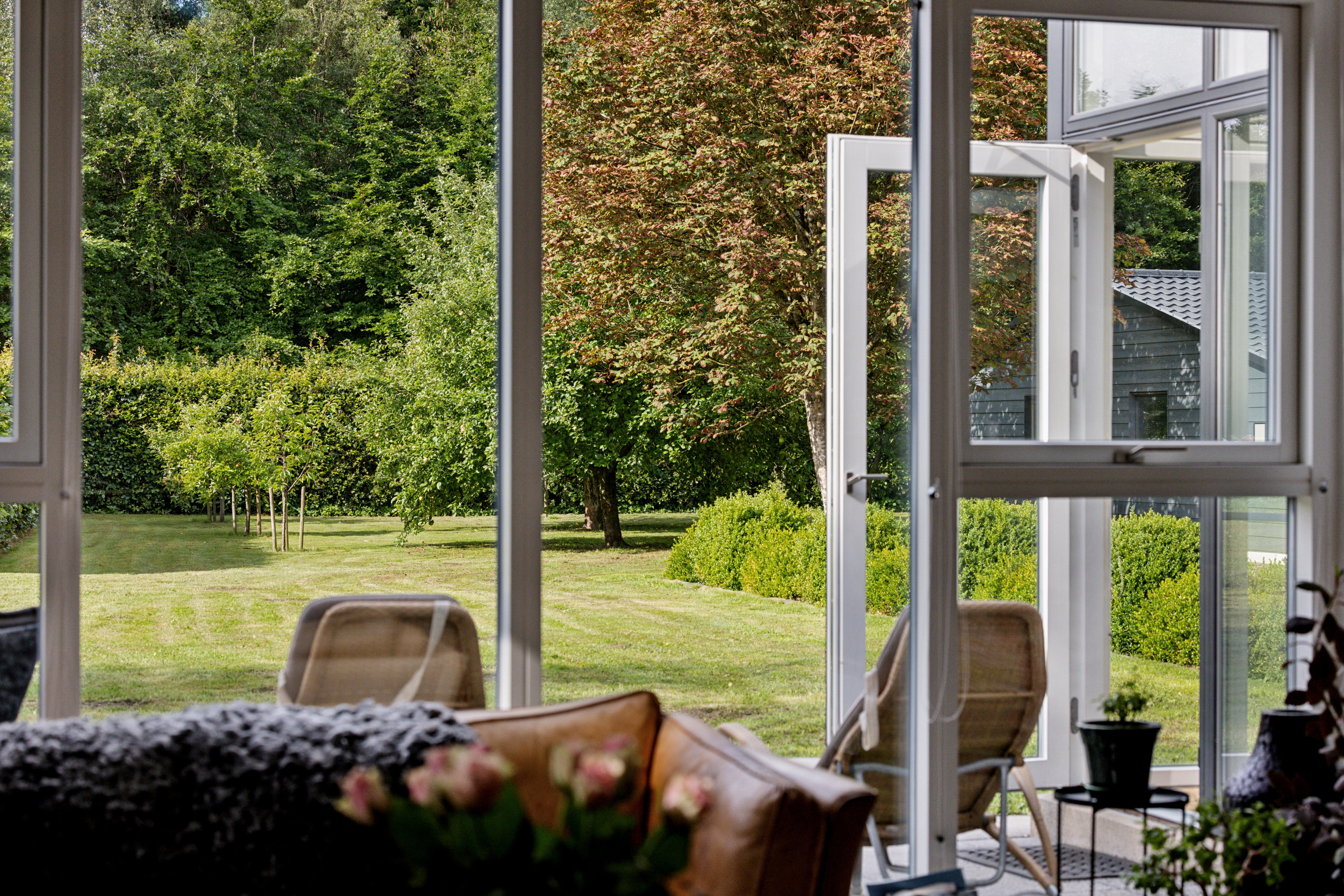 Fremhævet terrasse billede i fuldskærmstilstand. Billede af Liseborgvej 45, 8800 Viborg