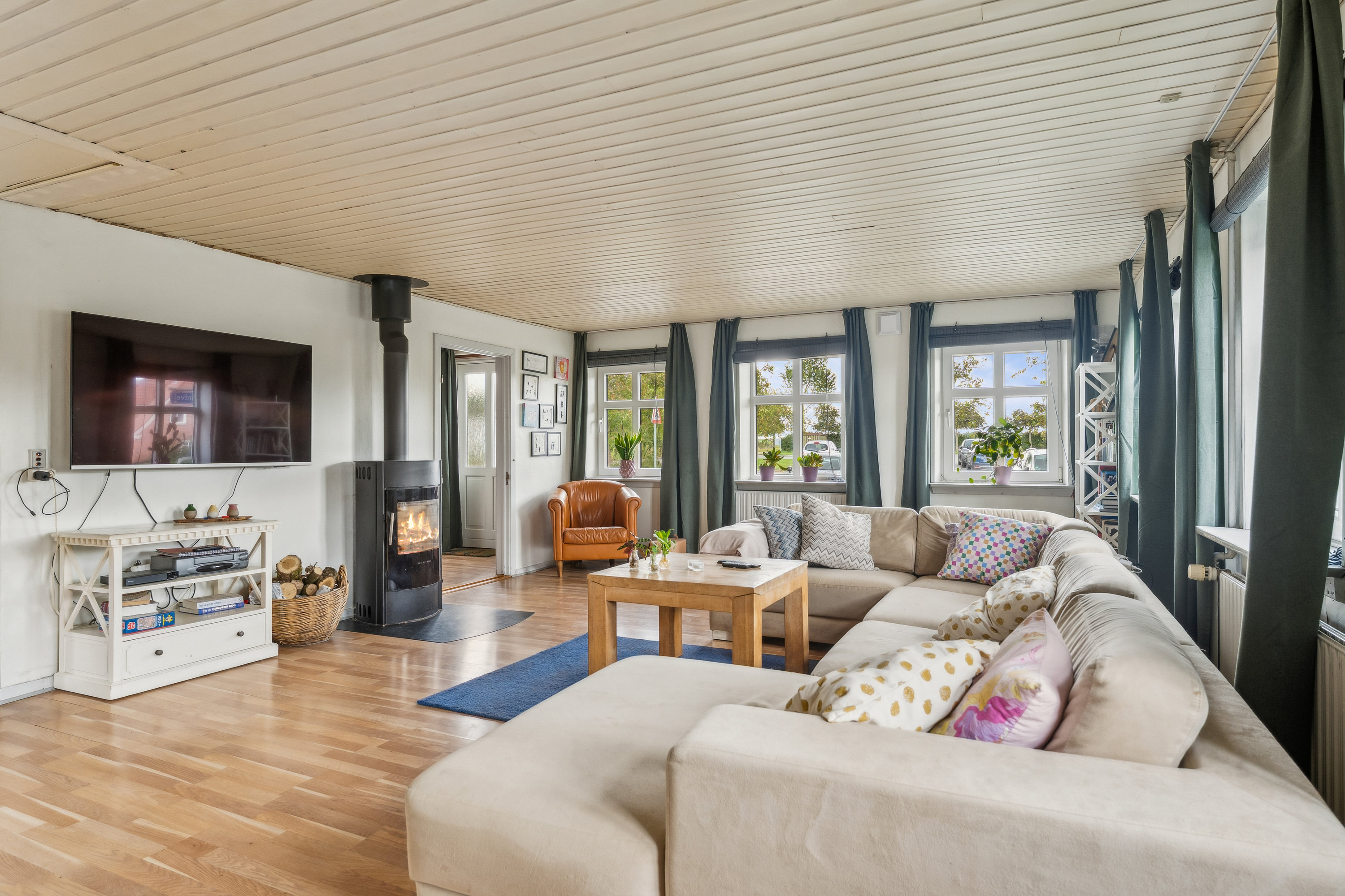 Miniaturebillede 1: stue. Billede af Mammen Byvej 65, 8850 Bjerringbro