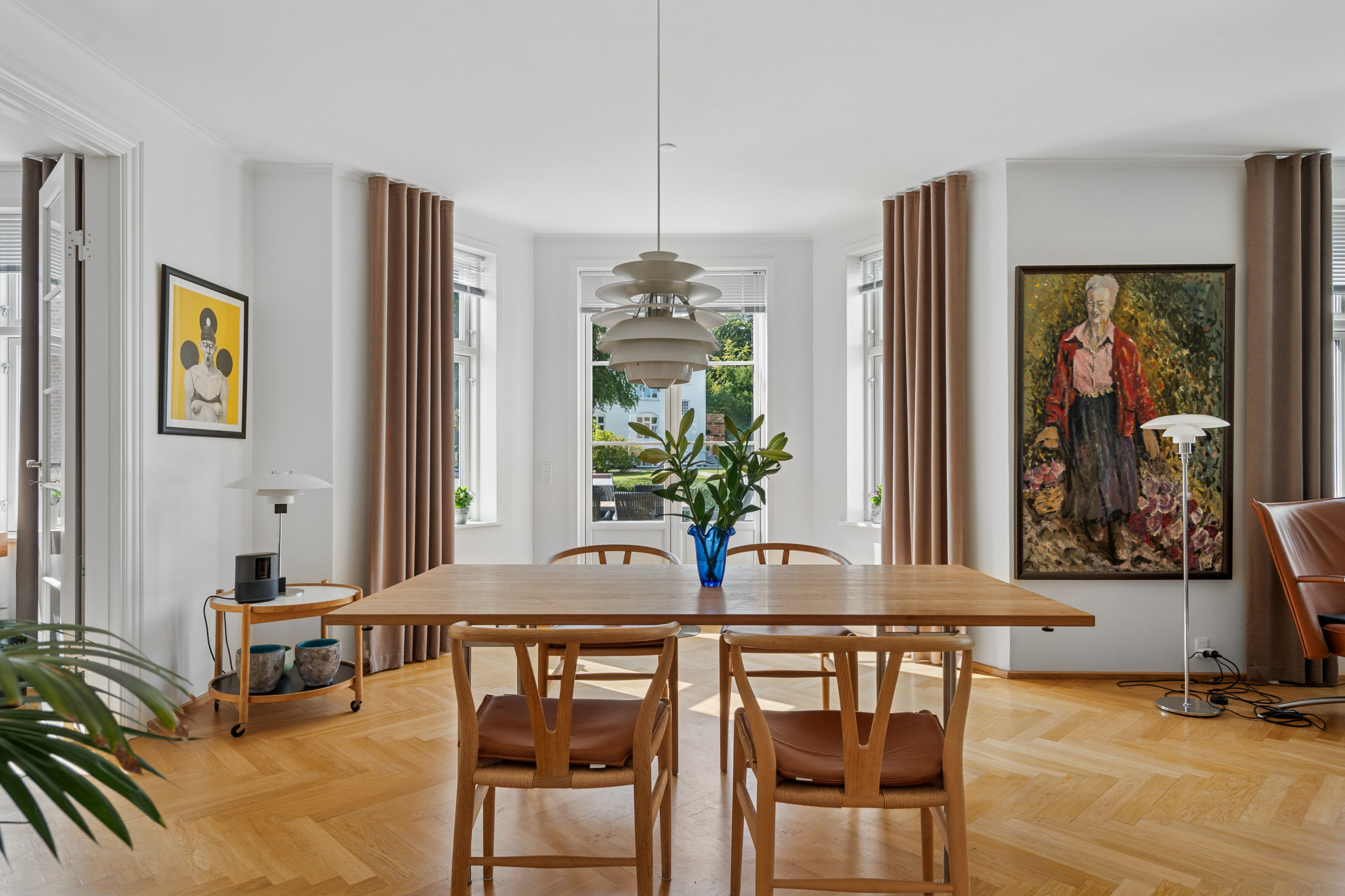 Fremhævet stue billede i fuldskærmstilstand. Billede af Elme Alle 12, st.., 9000 Aalborg