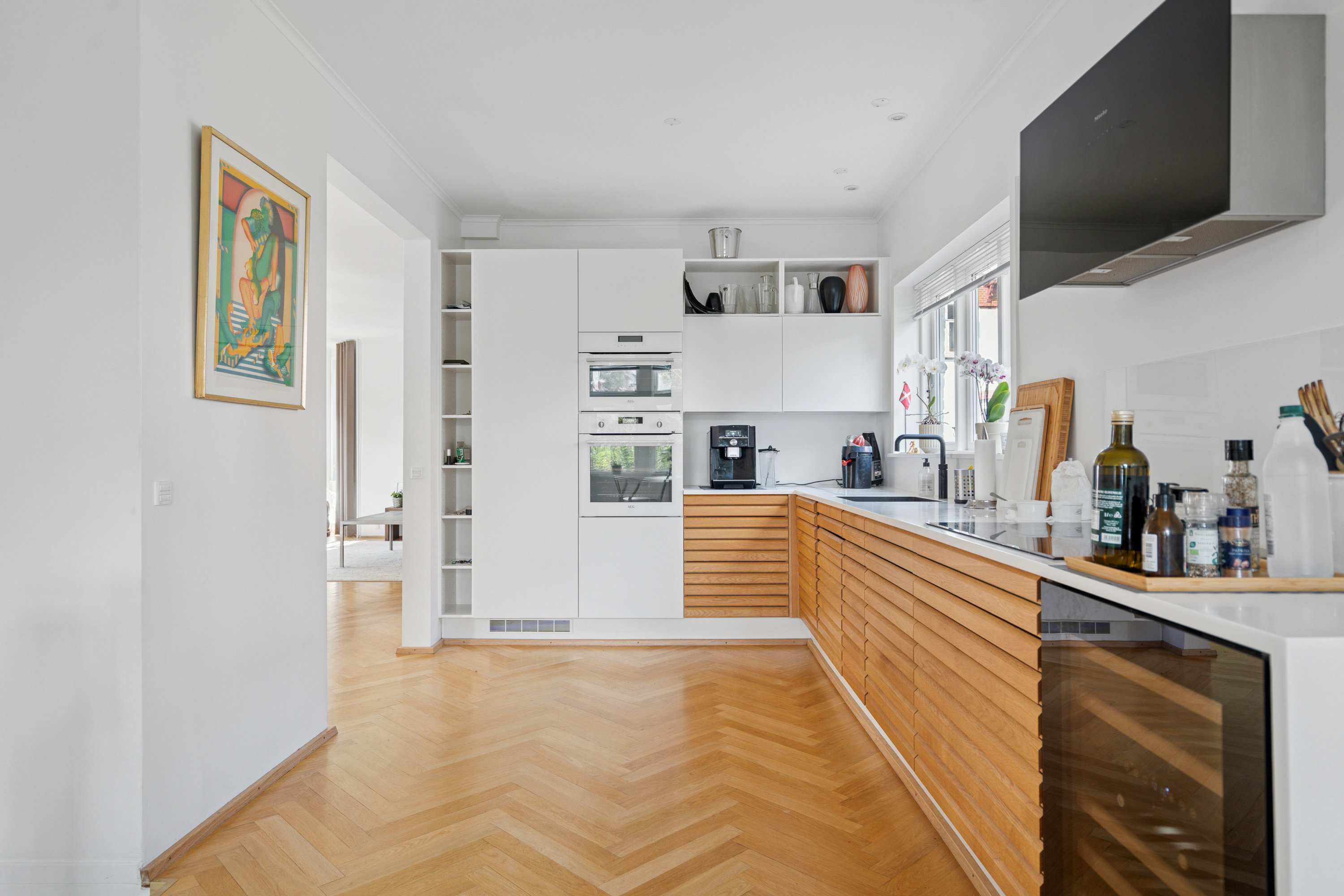 Fremhævet køkken billede i fuldskærmstilstand. Billede af Elme Alle 12, st.., 9000 Aalborg