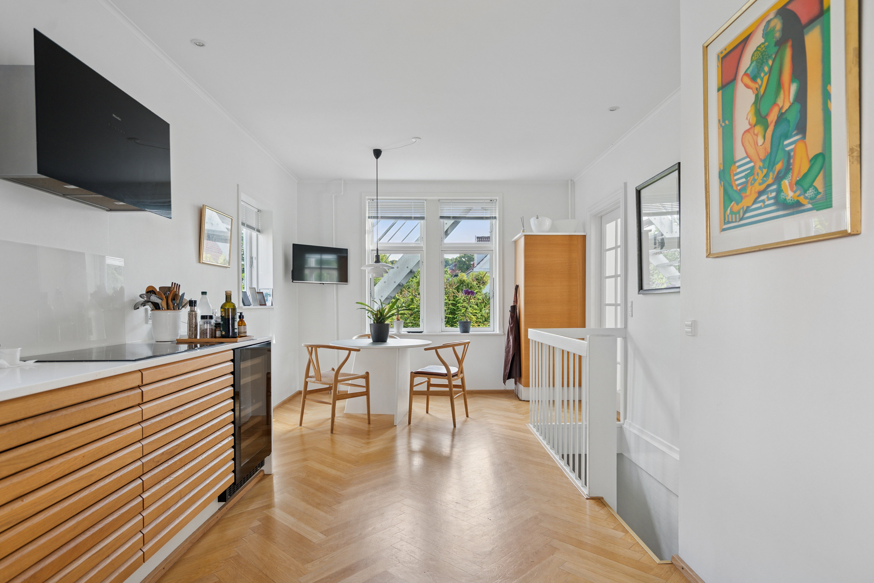 Fremhævet gang billede i fuldskærmstilstand. Billede af Elme Alle 12, st.., 9000 Aalborg