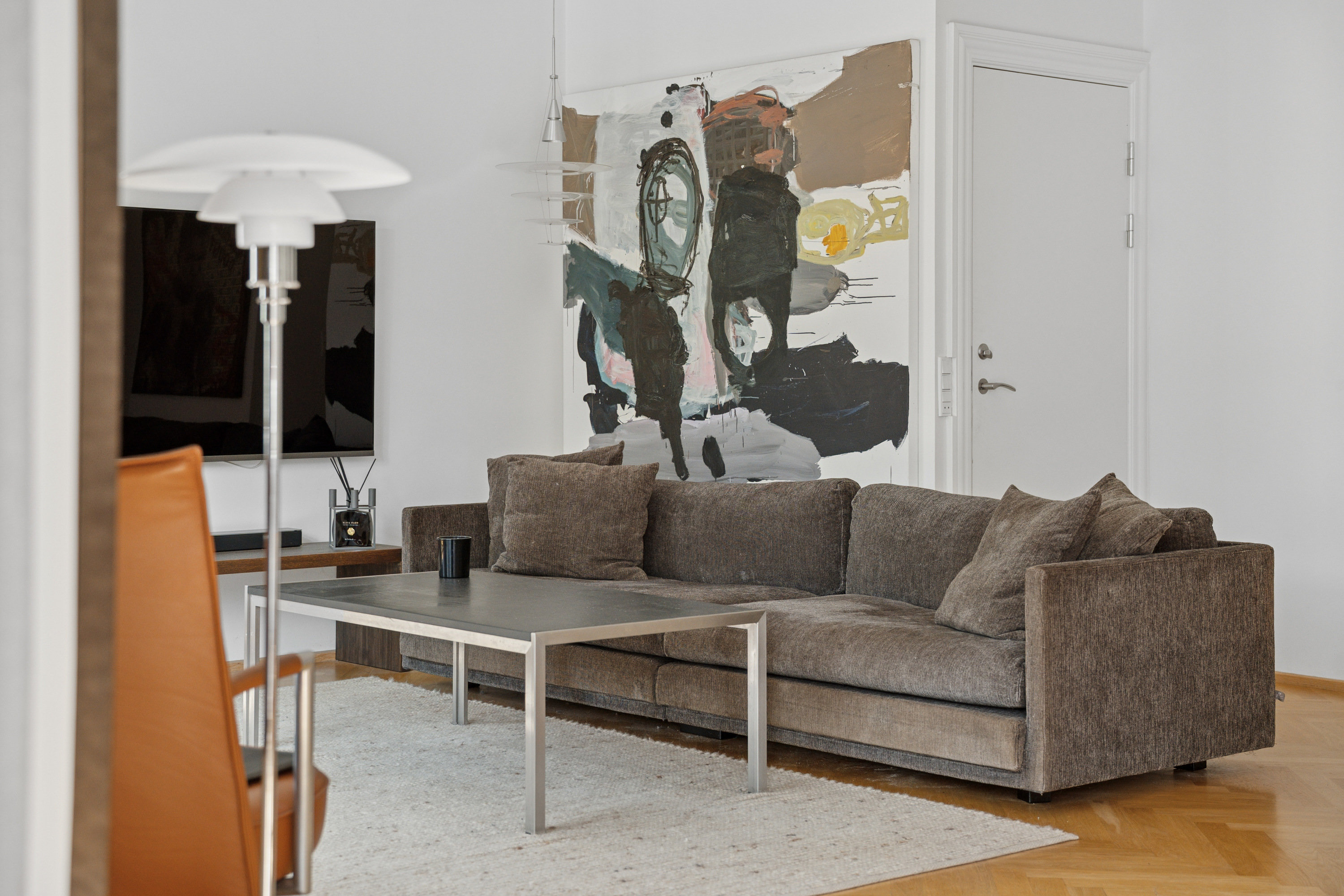 Fremhævet stue billede i fuldskærmstilstand. Billede af Elme Alle 12, st.., 9000 Aalborg