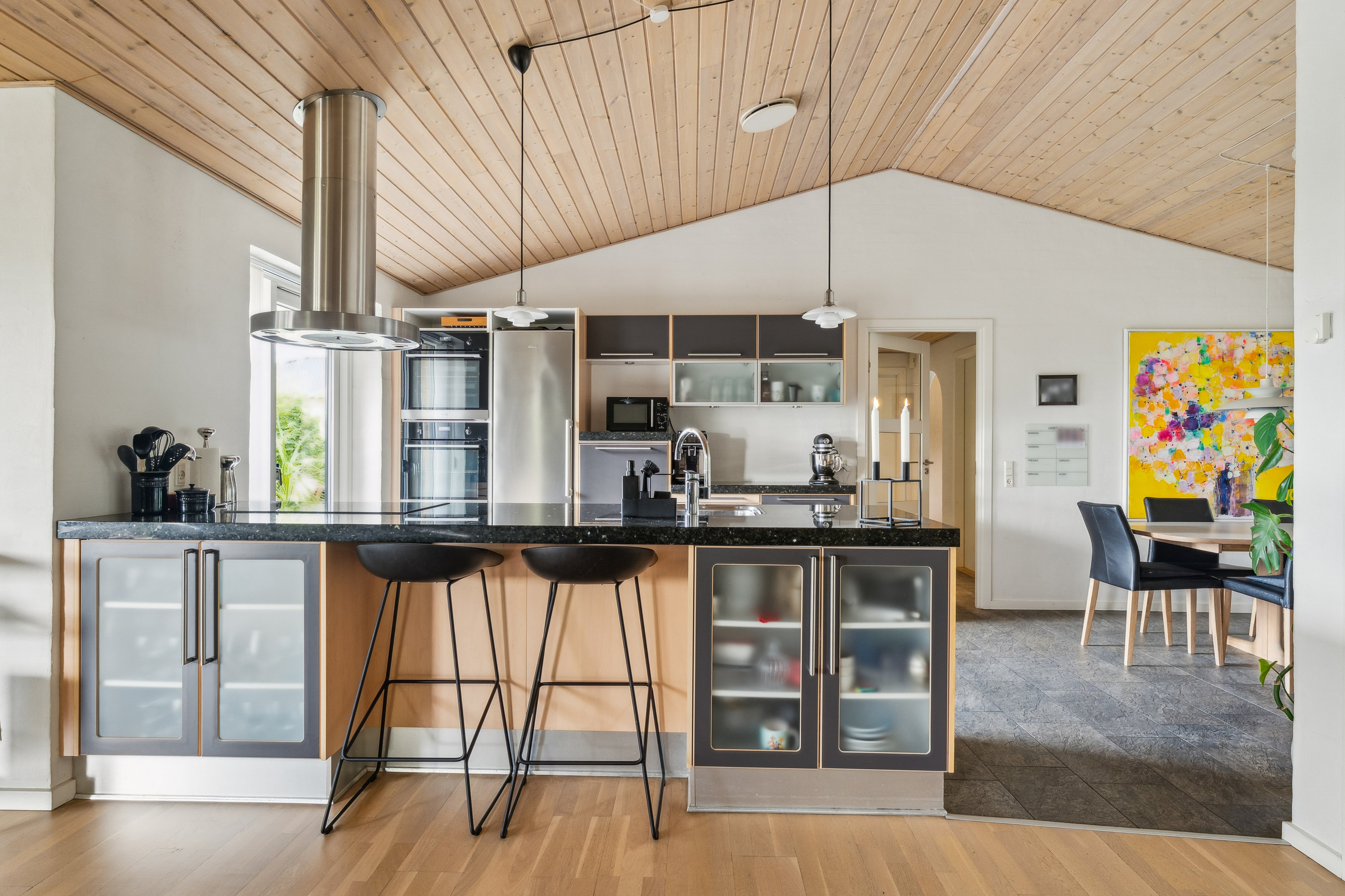 Fremhævet køkken billede i fuldskærmstilstand. Billede af Hindbærvej 18, 8840 Rødkærsbro