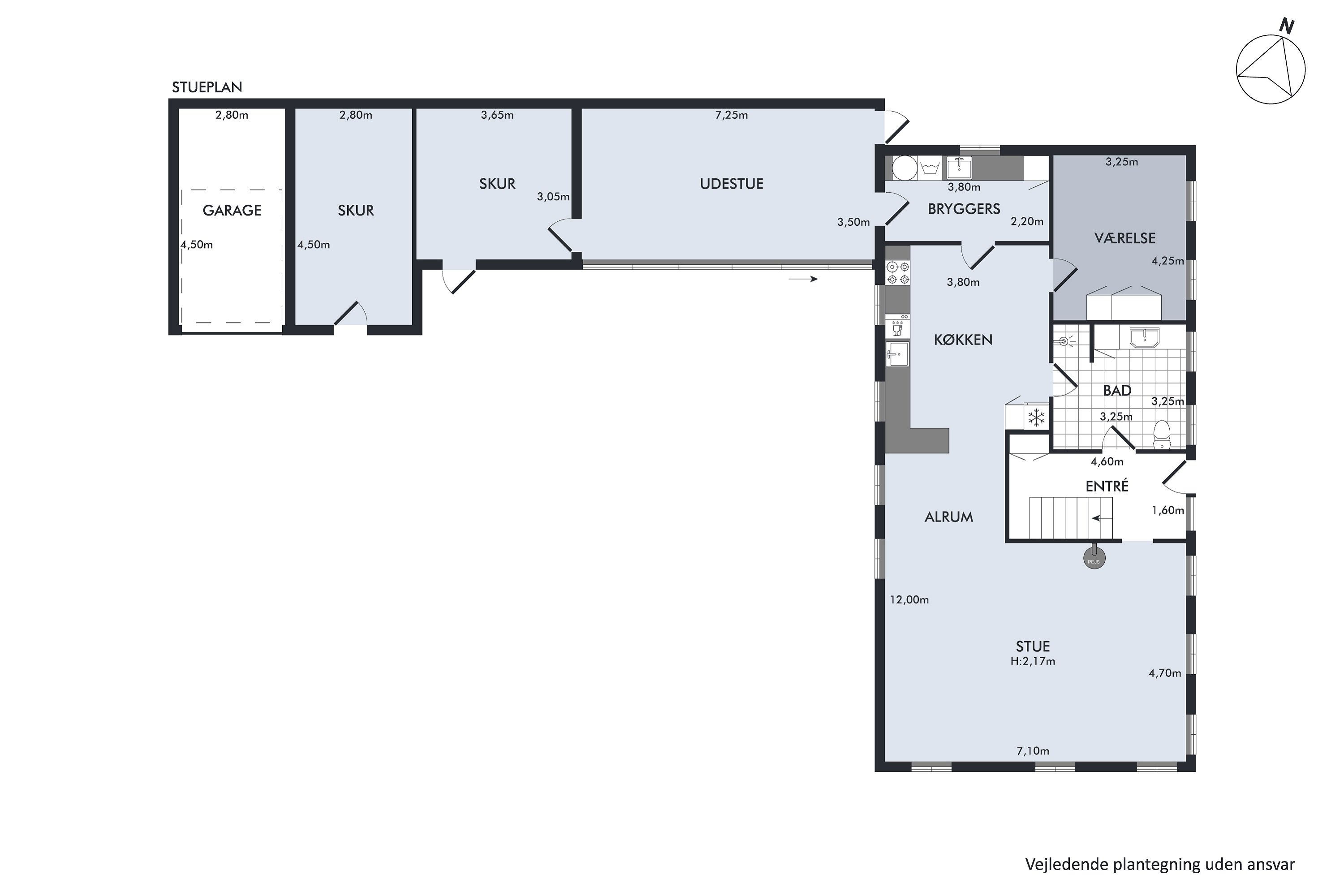 Plantegninger billede af Mammen Byvej 65, 8850 Bjerringbro