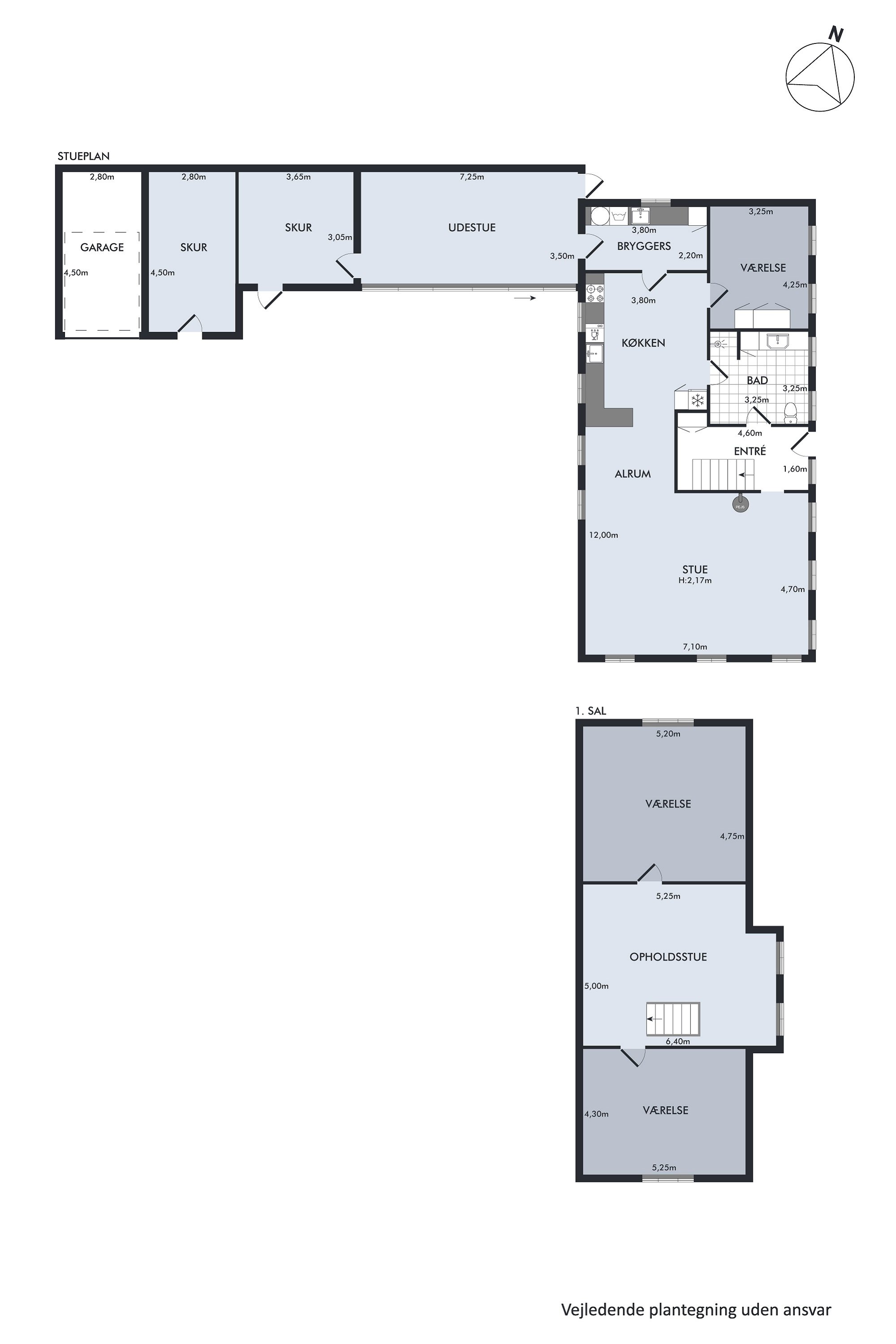 Plantegninger billede af Mammen Byvej 65, 8850 Bjerringbro