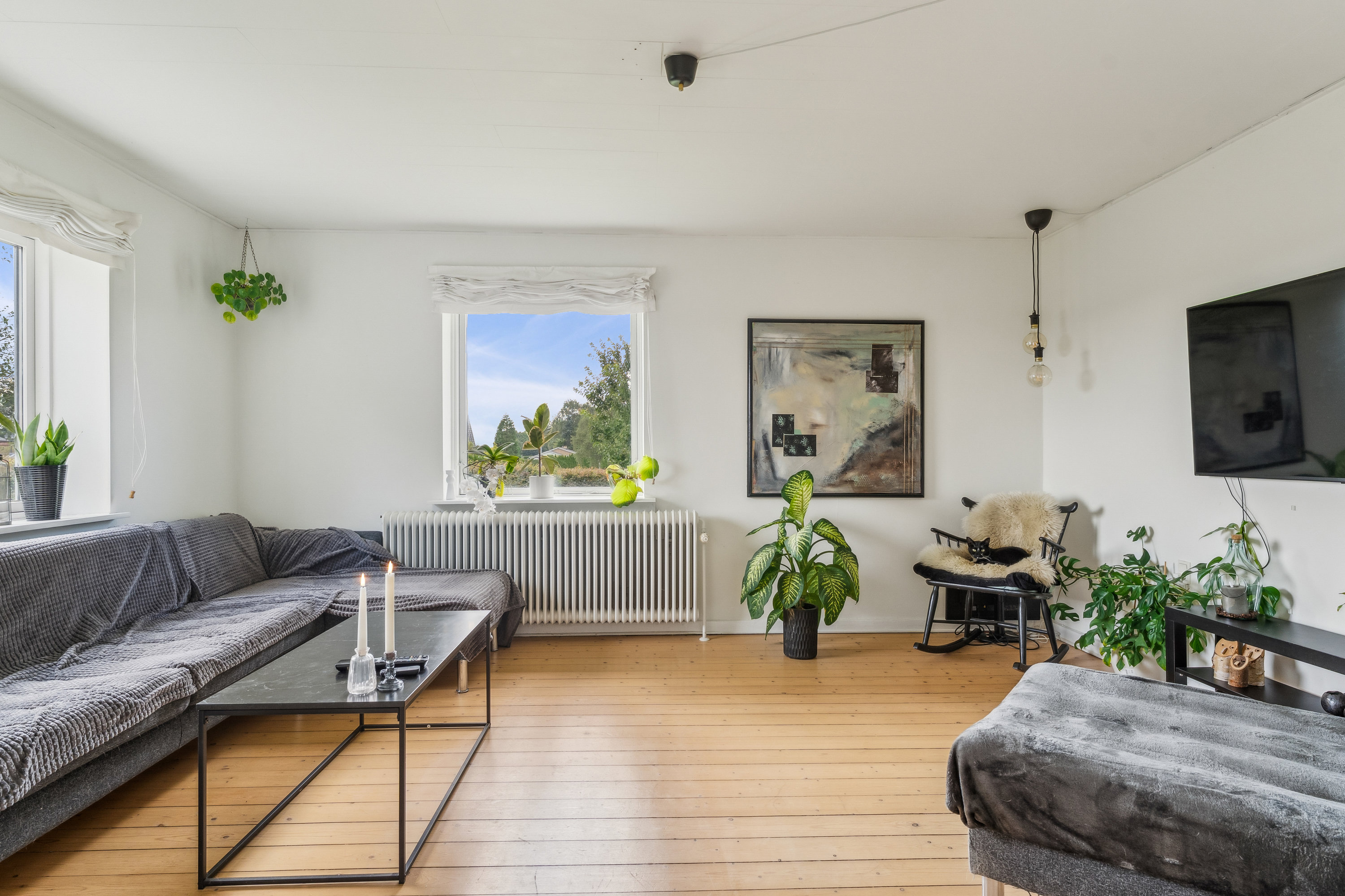 Fremhævet stue billede i fuldskærmstilstand. Billede af Gl. Silkeborgvej 13, Ø Velling, 8920 Randers NV