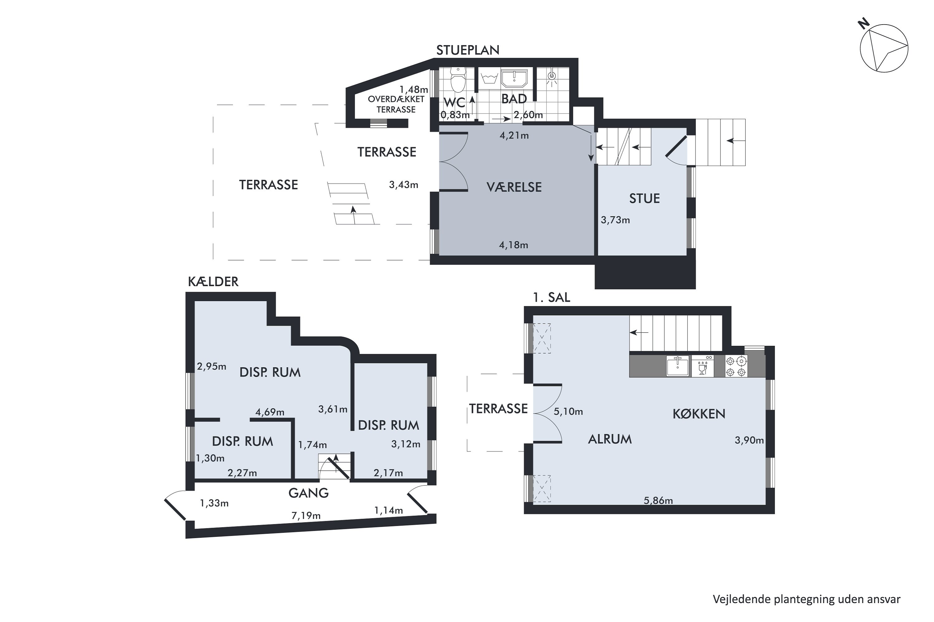 Plantegninger billede af Juulsbakke 18, 8400 Ebeltoft
