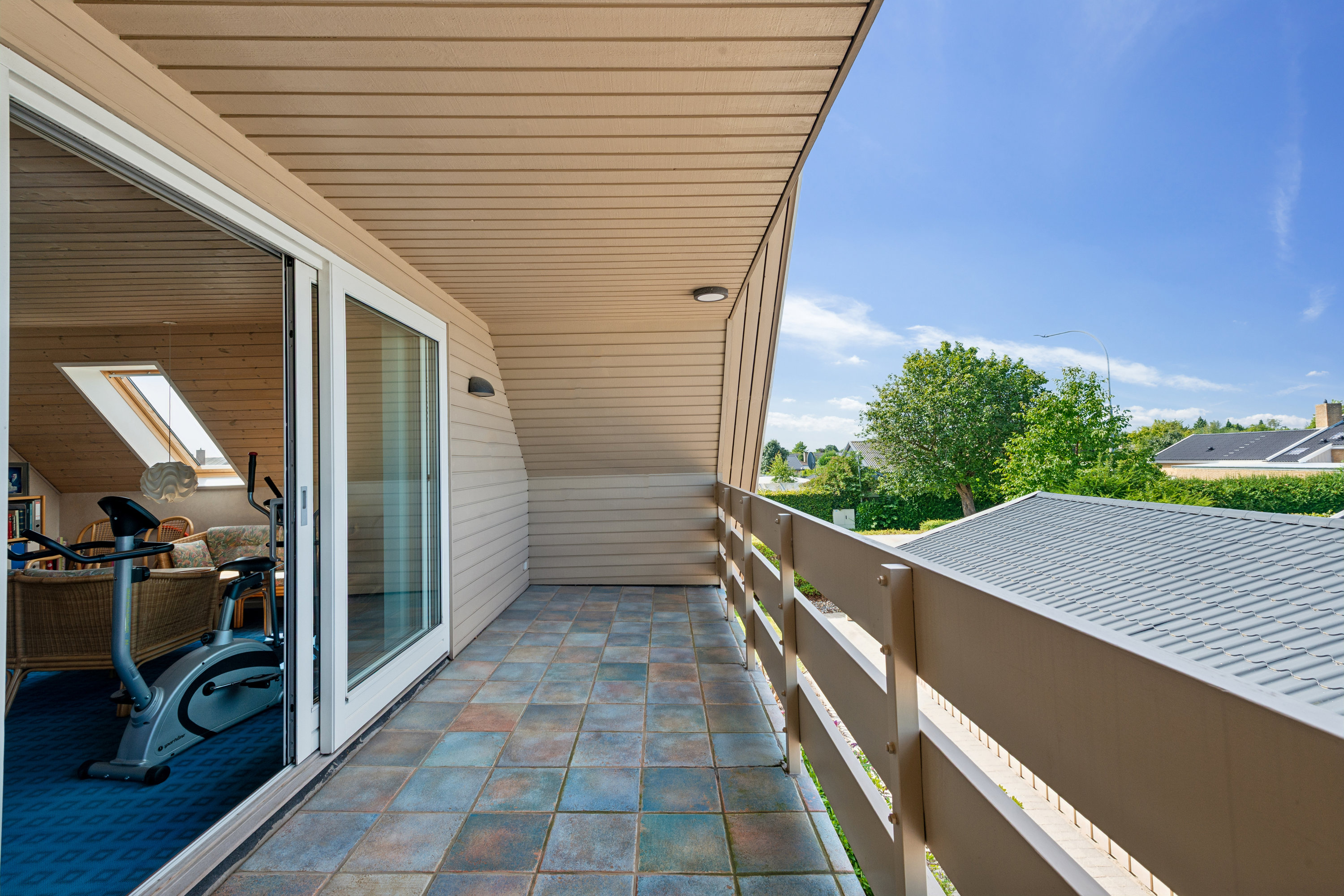 Fremhævet terrasse billede i fuldskærmstilstand. Billede af Brydeholm 3, 2670 Greve