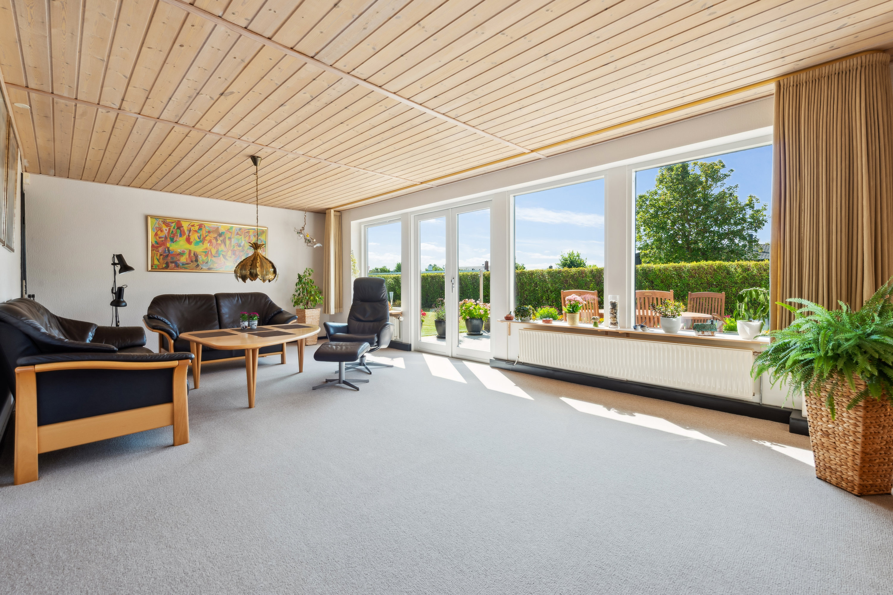 Fremhævet stue billede i fuldskærmstilstand. Billede af Brydeholm 3, 2670 Greve