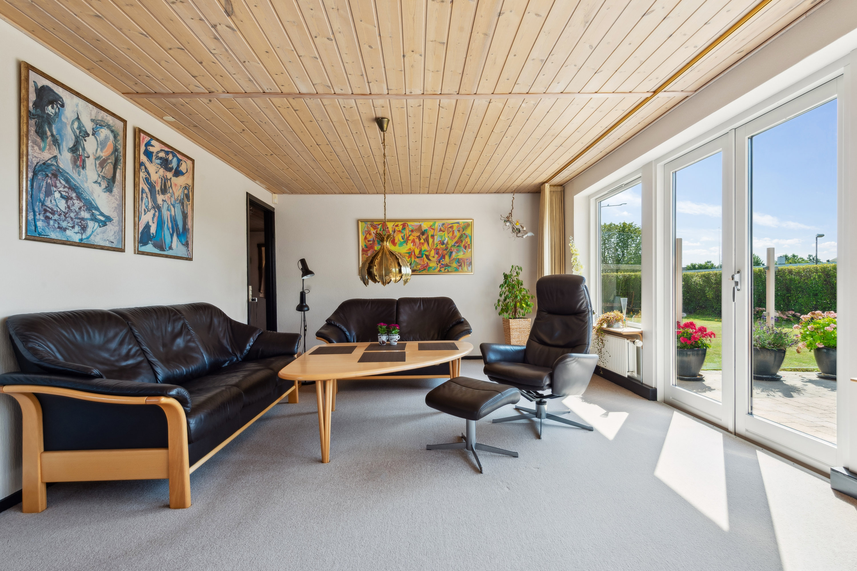 Fremhævet stue billede i fuldskærmstilstand. Billede af Brydeholm 3, 2670 Greve