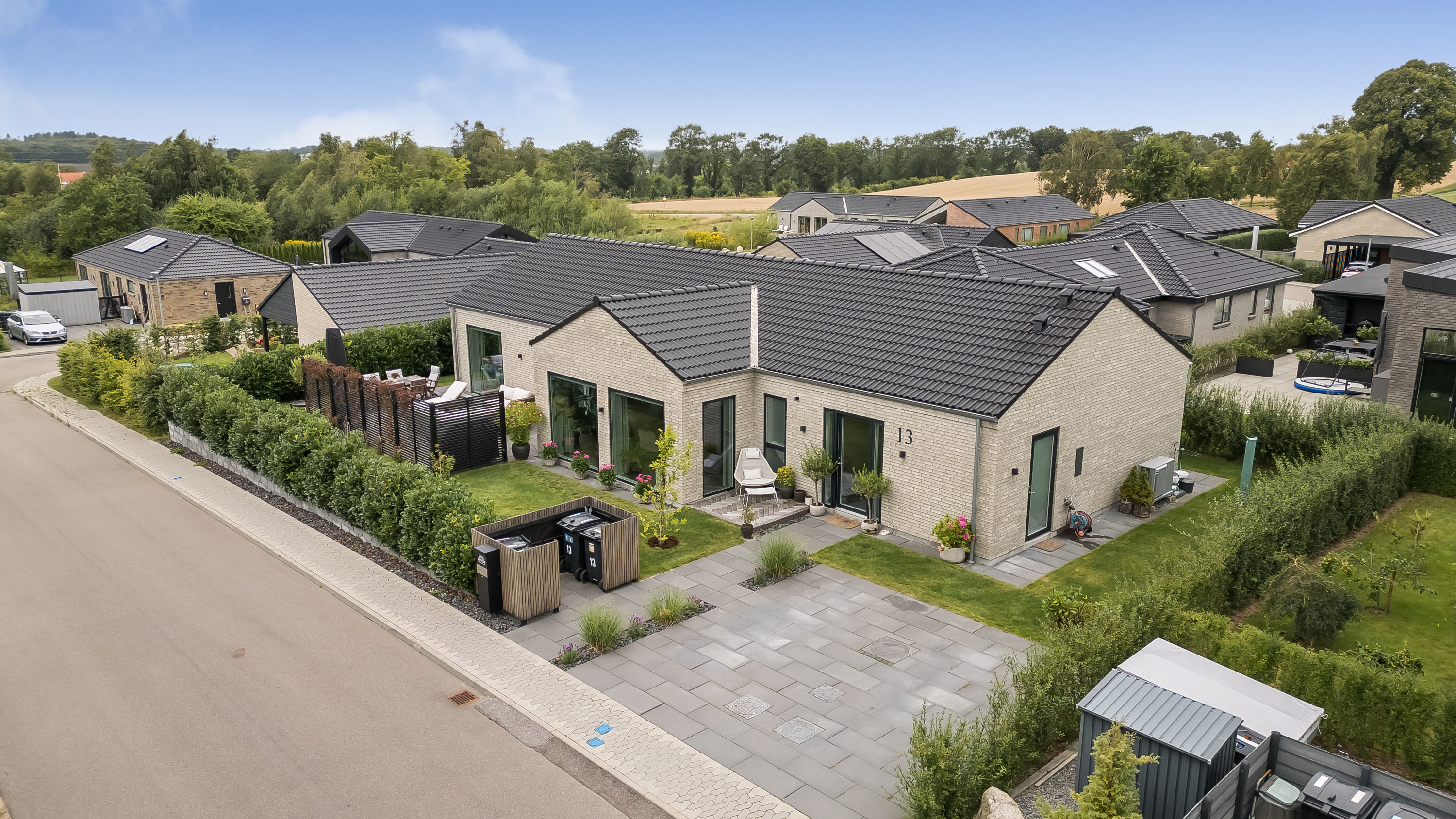 Fremhævet udsigt billede i fuldskærmstilstand. Billede af Sangagervej 13, Alsønderup, 3400 Hillerød