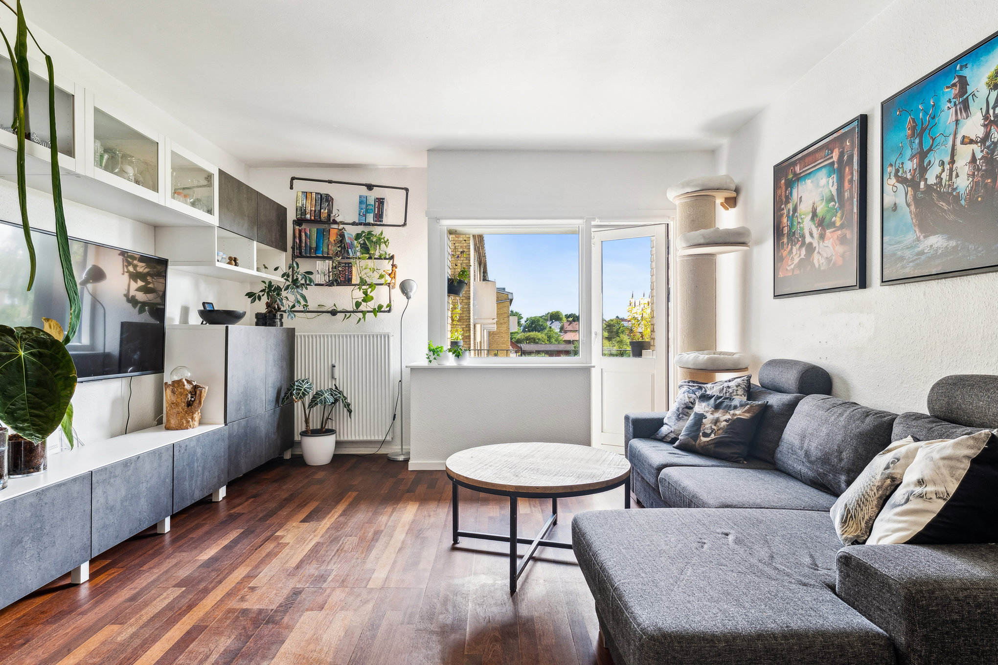 Fremhævet stue billede i fuldskærmstilstand. Billede af Århusvej 22C, 1. tv., 8940 Randers SV