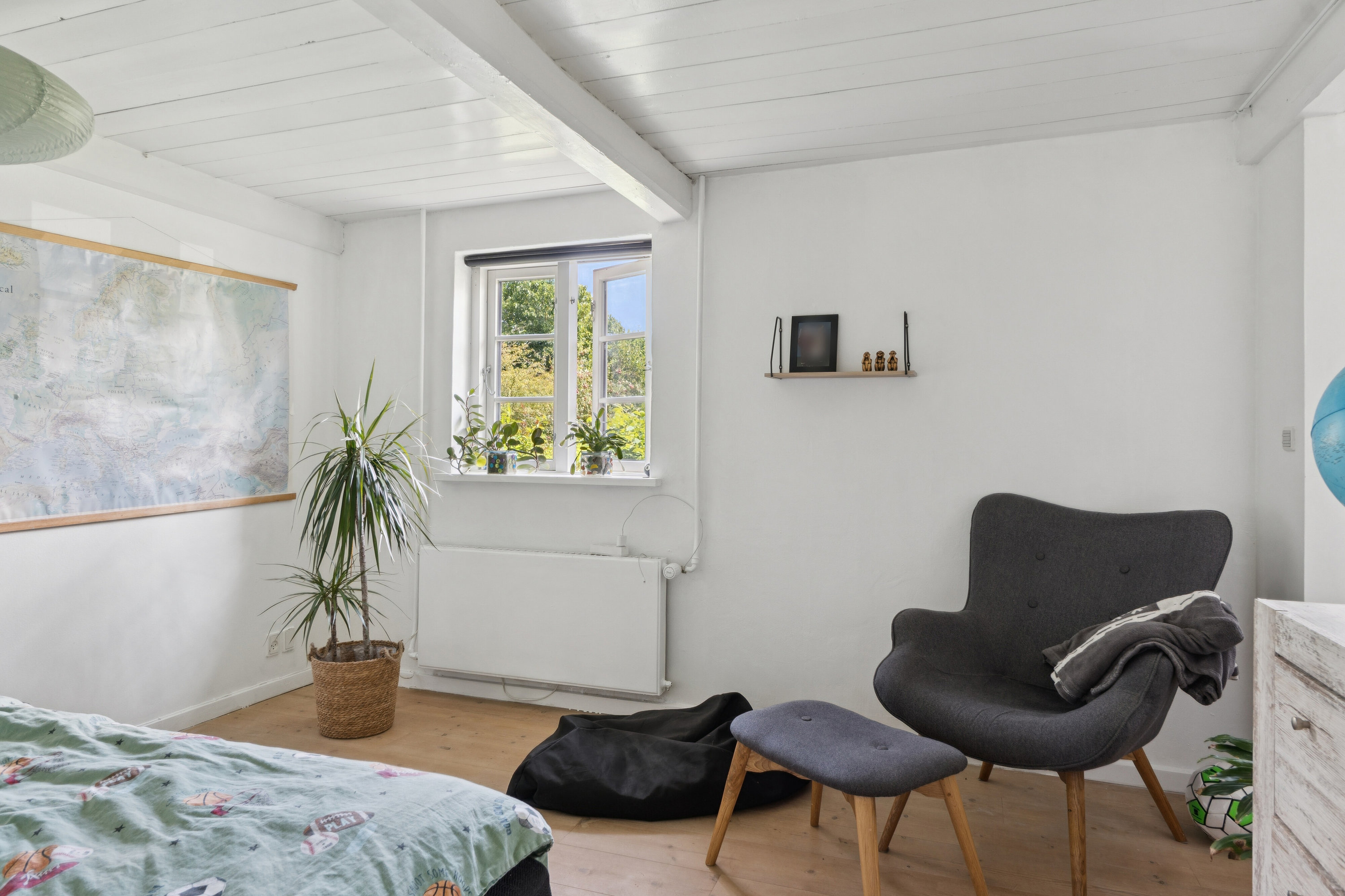 Fremhævet soveværelse billede i fuldskærmstilstand. Billede af Smedestræde 2, Skibinge, 4720 Præstø