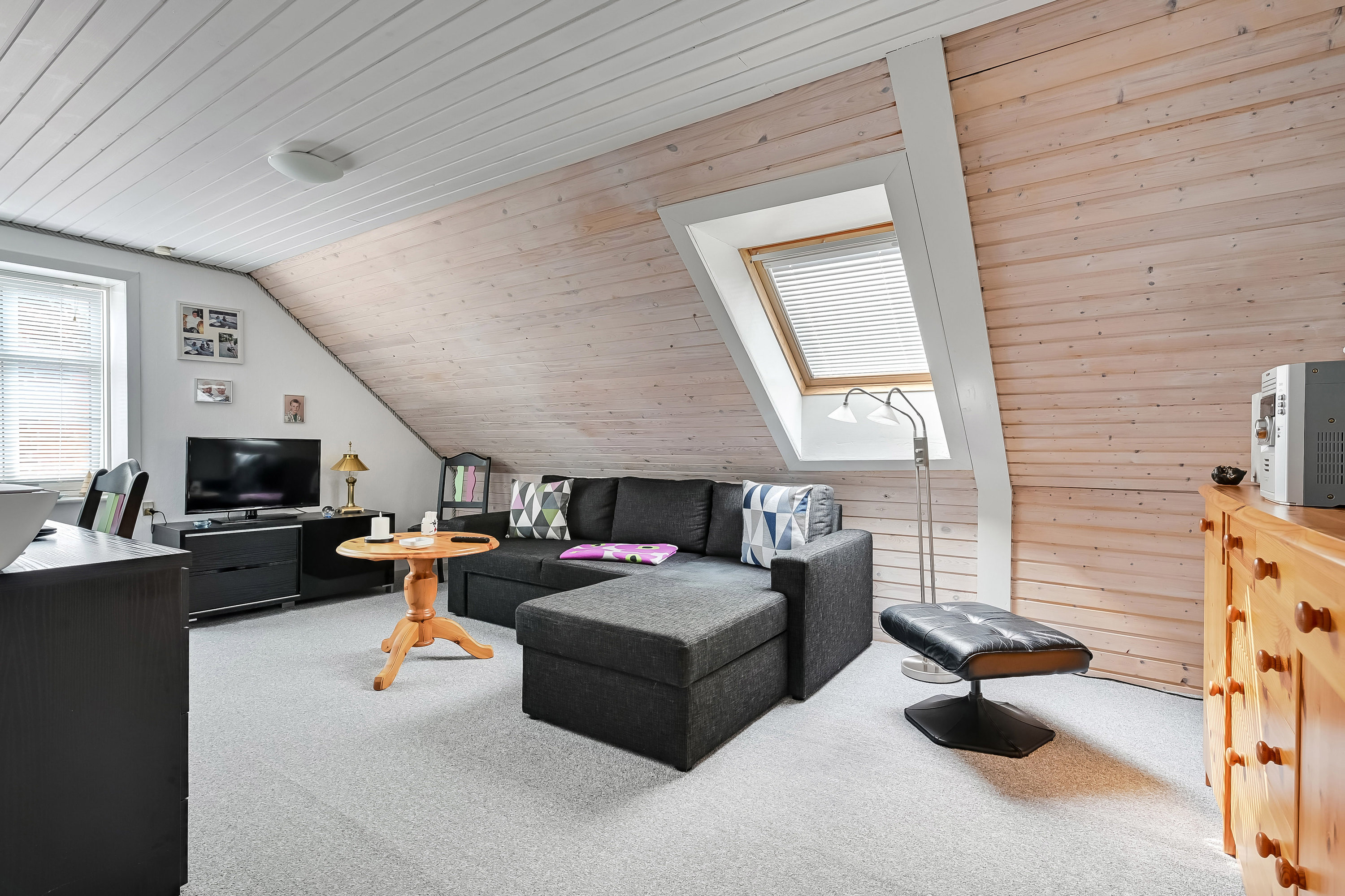 Fremhævet stue billede i fuldskærmstilstand. Billede af Danmarksgade 43, 7600 Struer