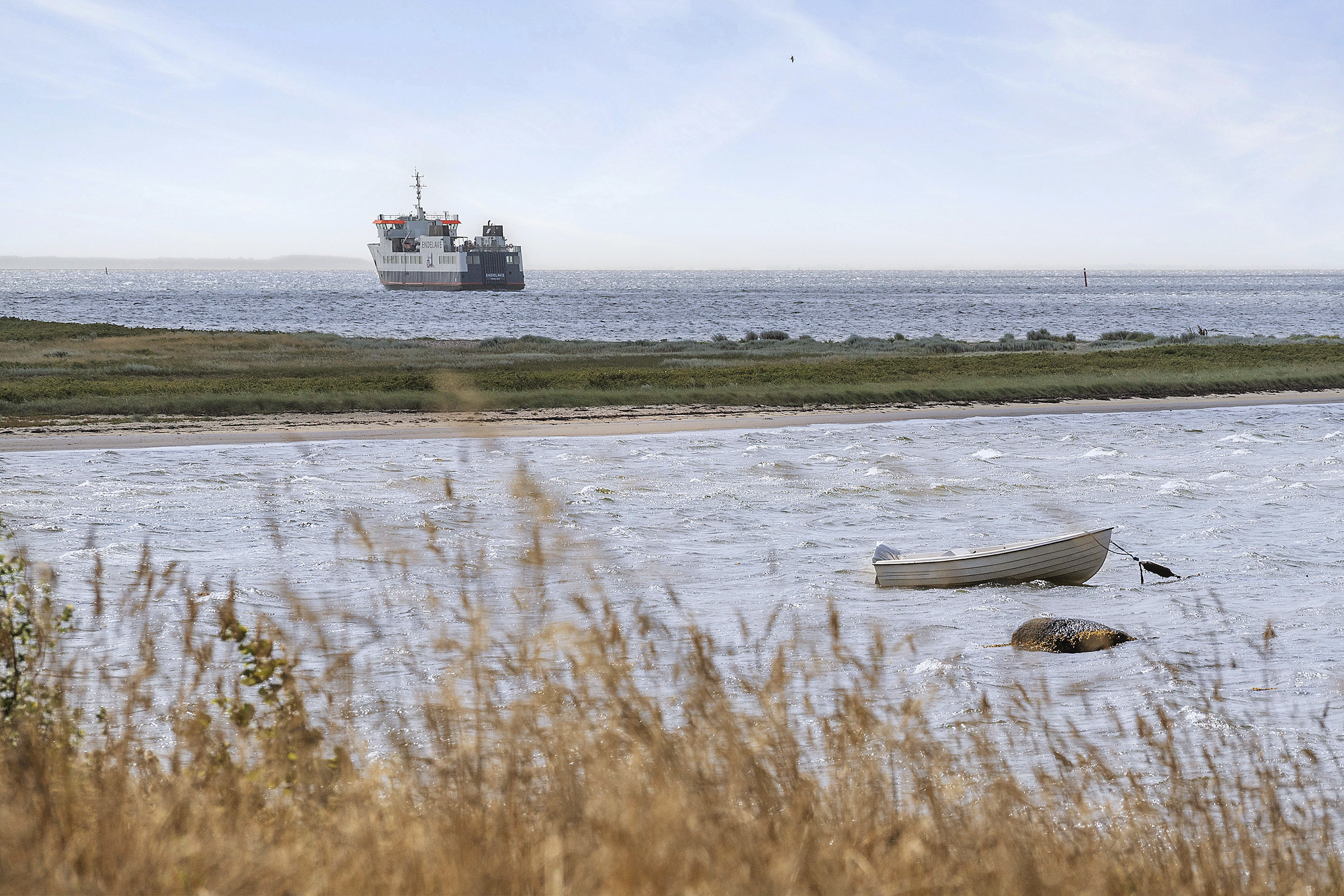 Fremhævet havudsigt billede i fuldskærmstilstand. Billede af Nordre Strandvej 5, Hjarnø, 7130 Juelsminde