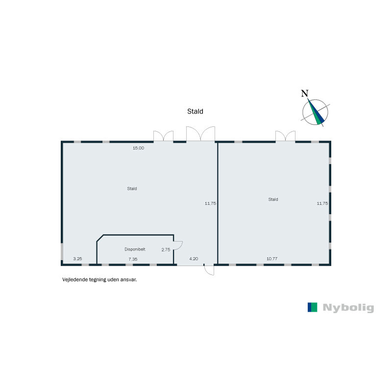 Plantegninger billede af Gestenvej 31, 6600 Vejen