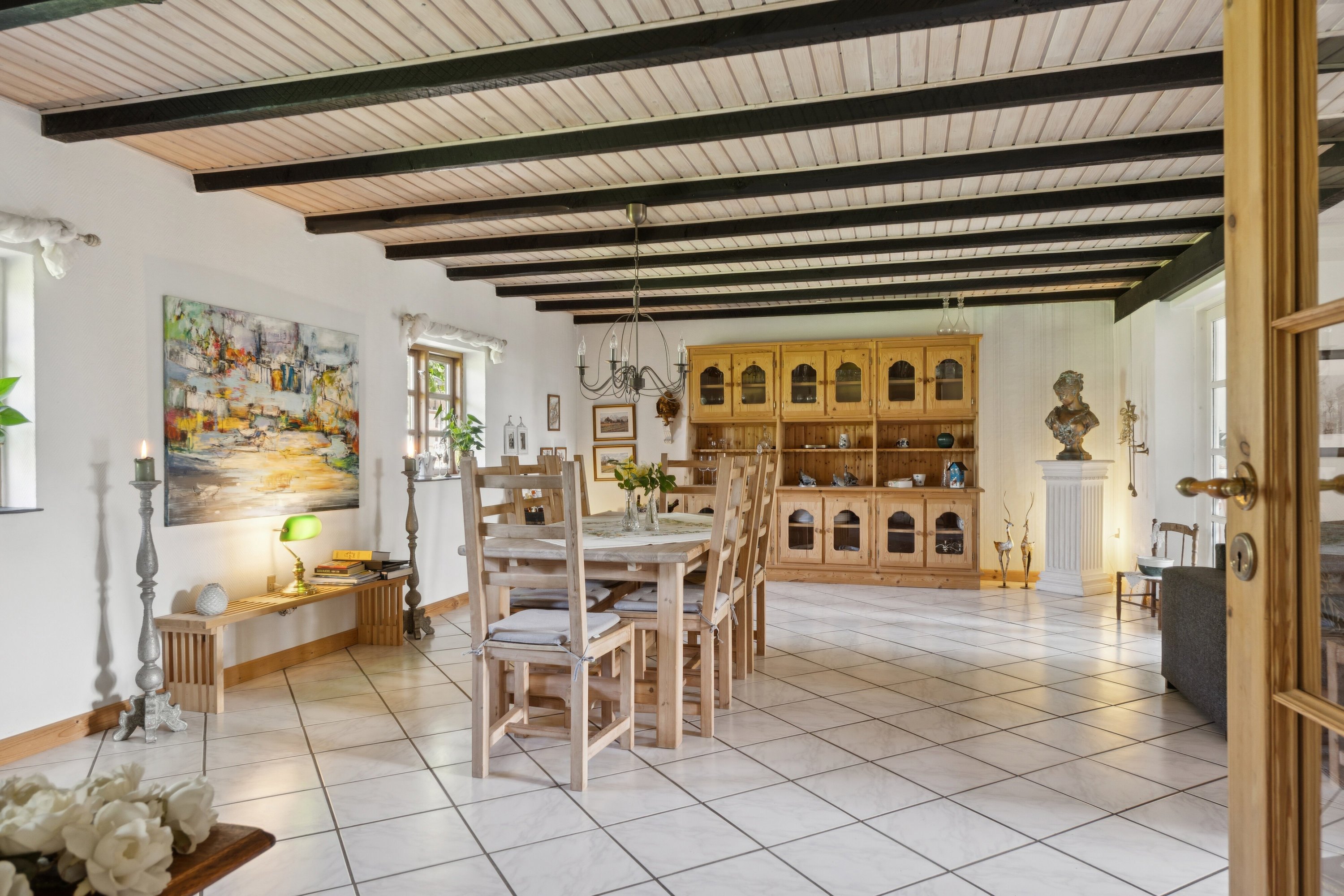 Fremhævet spisestue billede i fuldskærmstilstand. Billede af Vesterskovvej 11, Bårse, 4750 Lundby