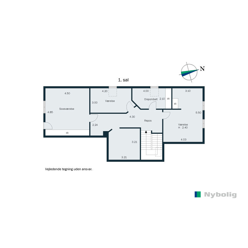 Plantegninger billede af Gestenvej 31, 6600 Vejen