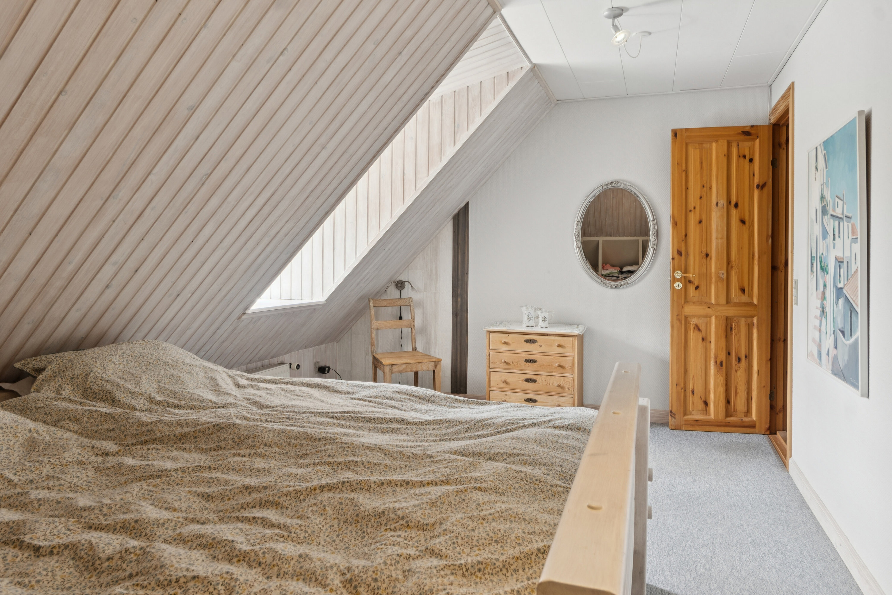 Fremhævet soveværelse billede i fuldskærmstilstand. Billede af Vesterskovvej 11, Bårse, 4750 Lundby