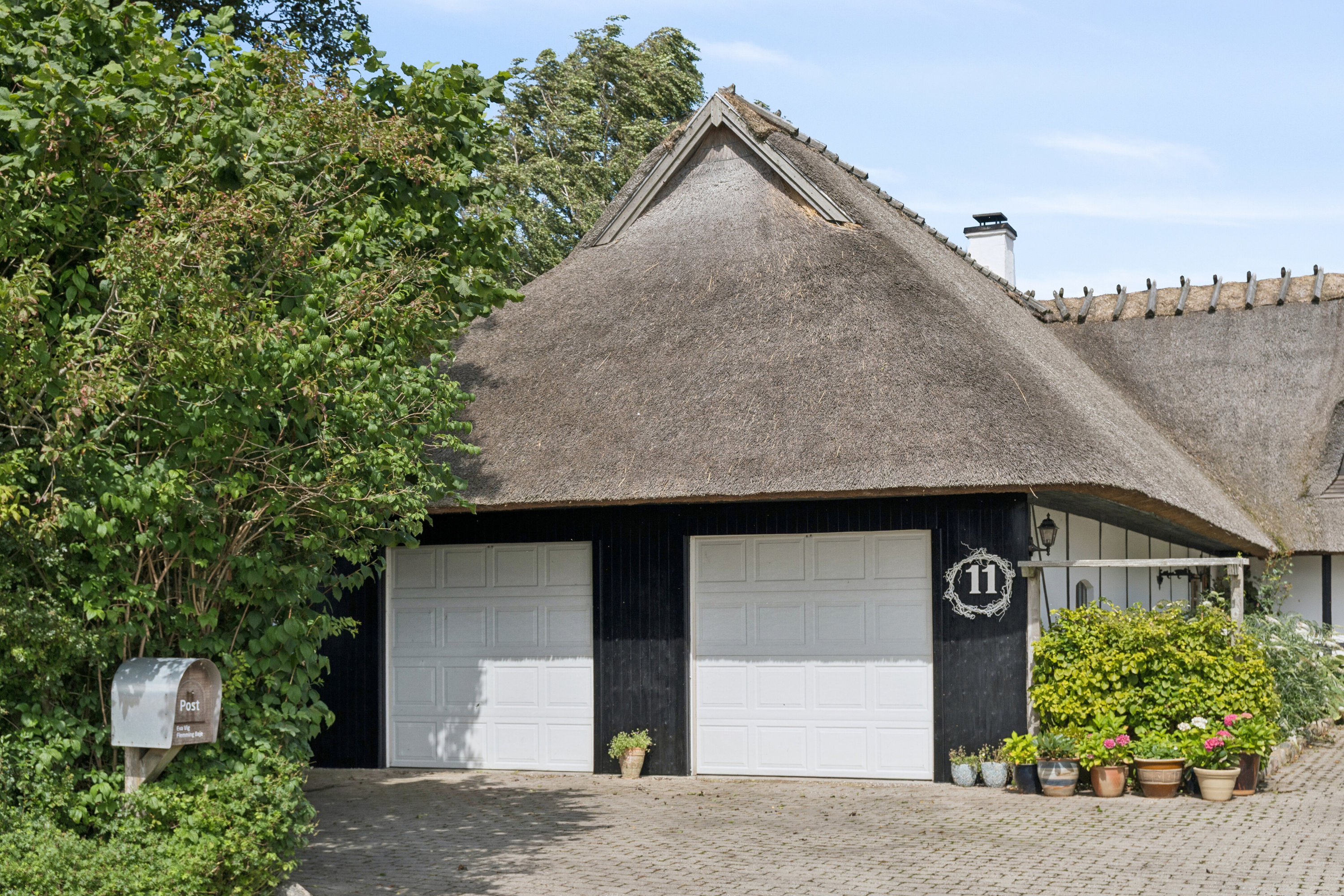 Fremhævet set fra vejen billede i fuldskærmstilstand. Billede af Vesterskovvej 11, Bårse, 4750 Lundby