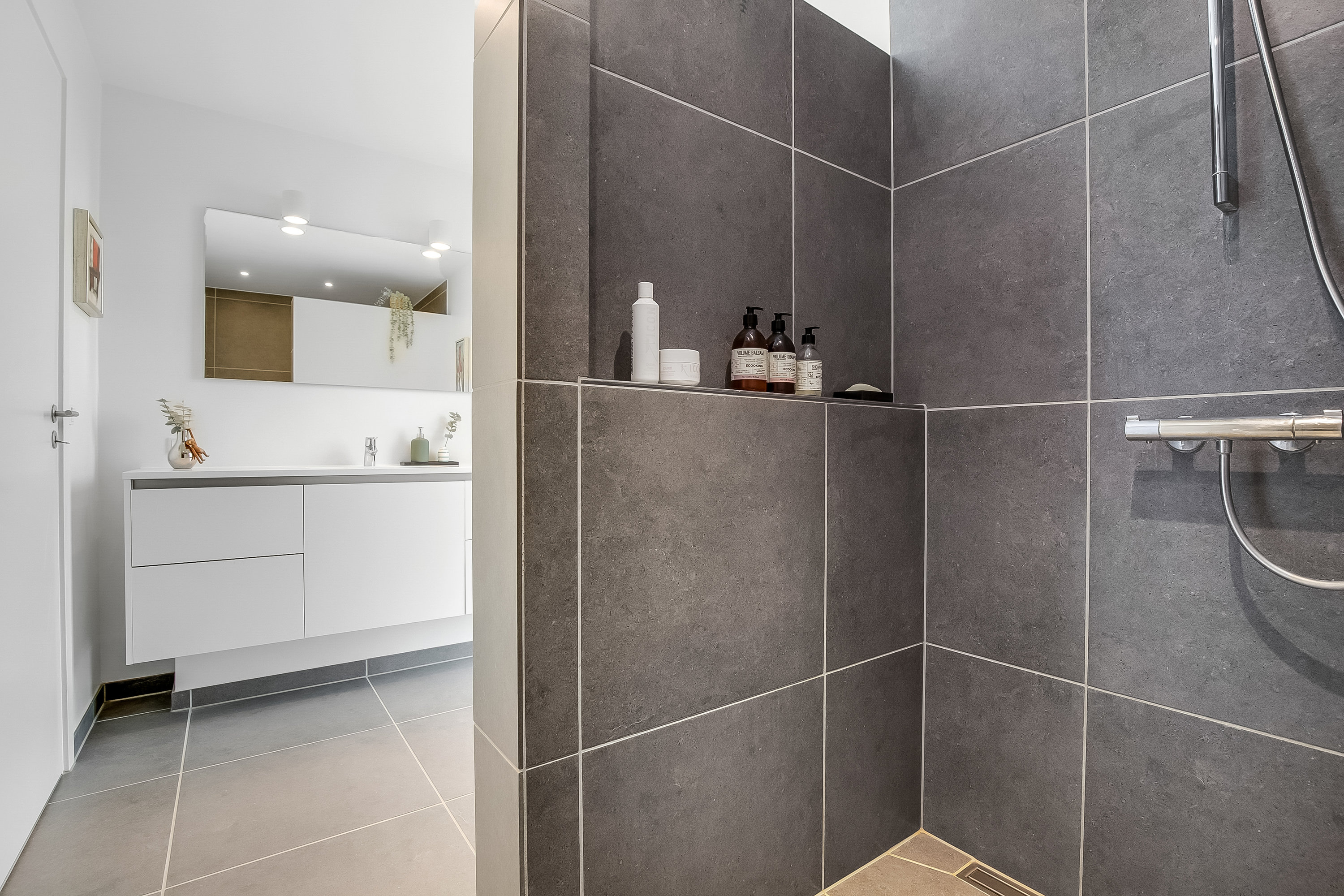 Fremhævet badeværelse billede i fuldskærmstilstand. Billede af Hørvænget 13, Vonsild, 6000 Kolding