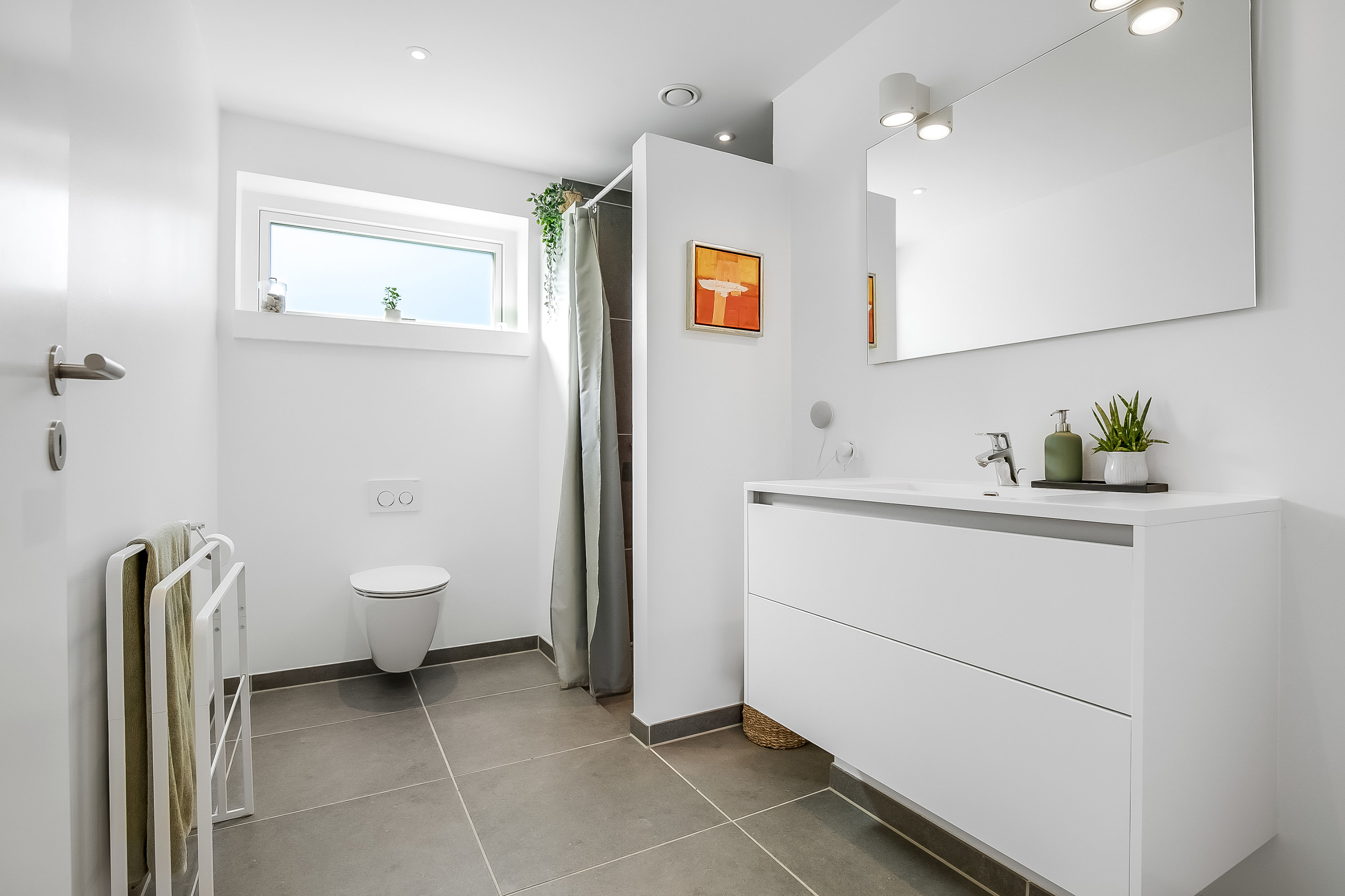 Fremhævet badeværelse billede i fuldskærmstilstand. Billede af Hørvænget 13, Vonsild, 6000 Kolding