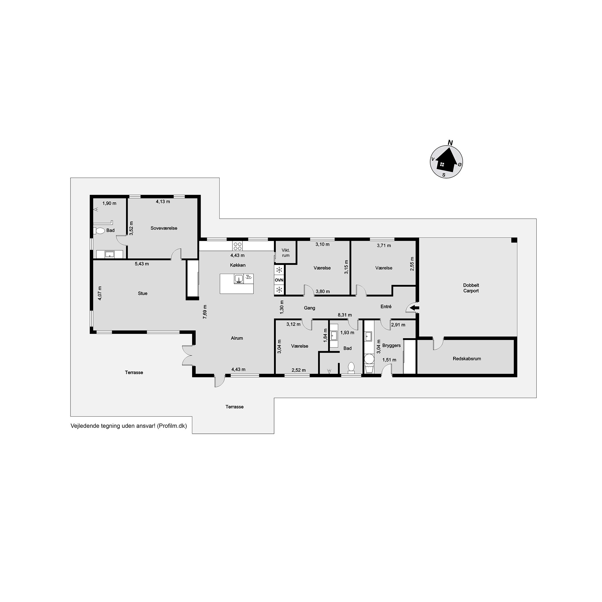 Plantegninger billede af Hørvænget 13, Vonsild, 6000 Kolding