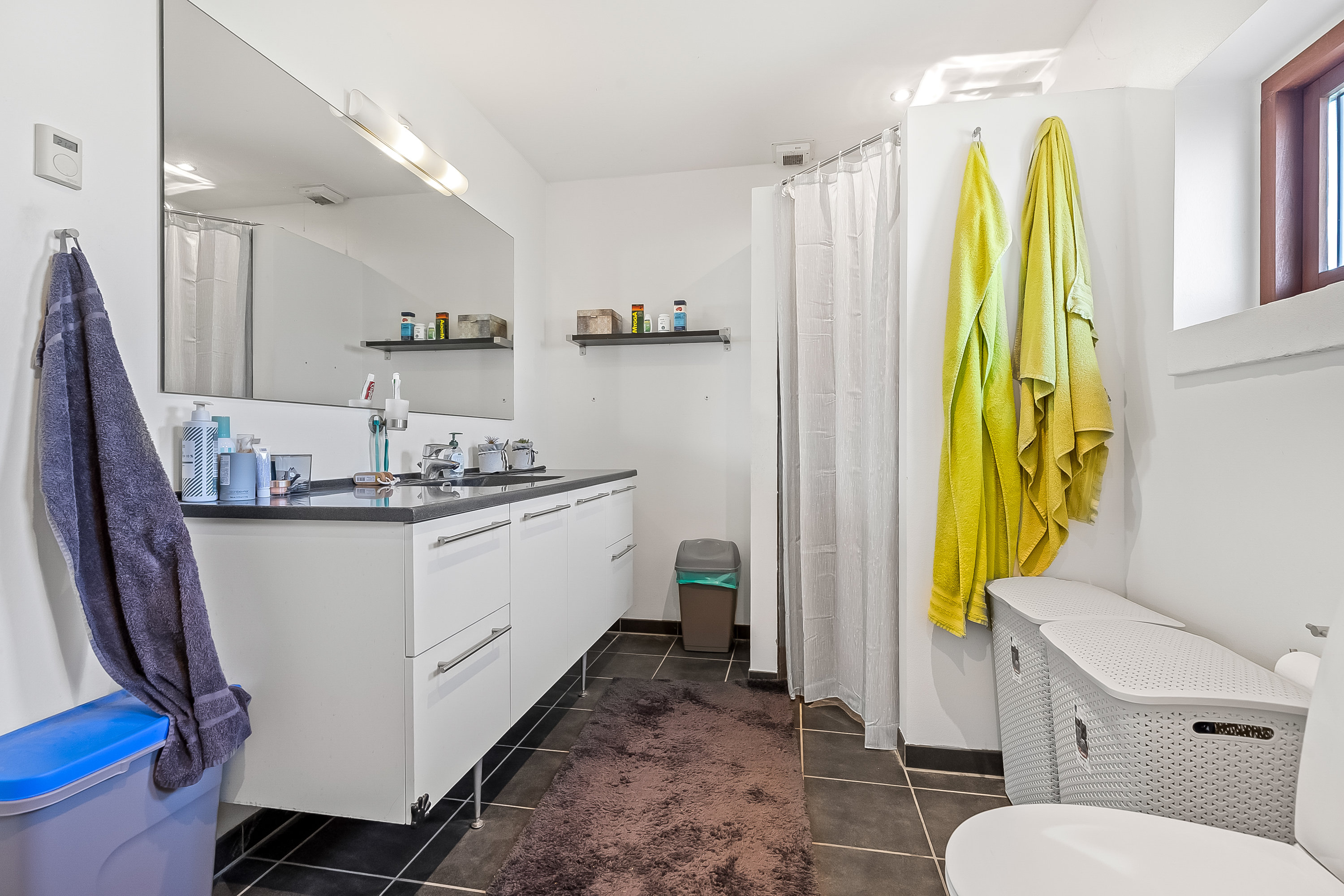 Fremhævet badeværelse billede i fuldskærmstilstand. Billede af Ådalsparken 26, Vonsild, 6000 Kolding