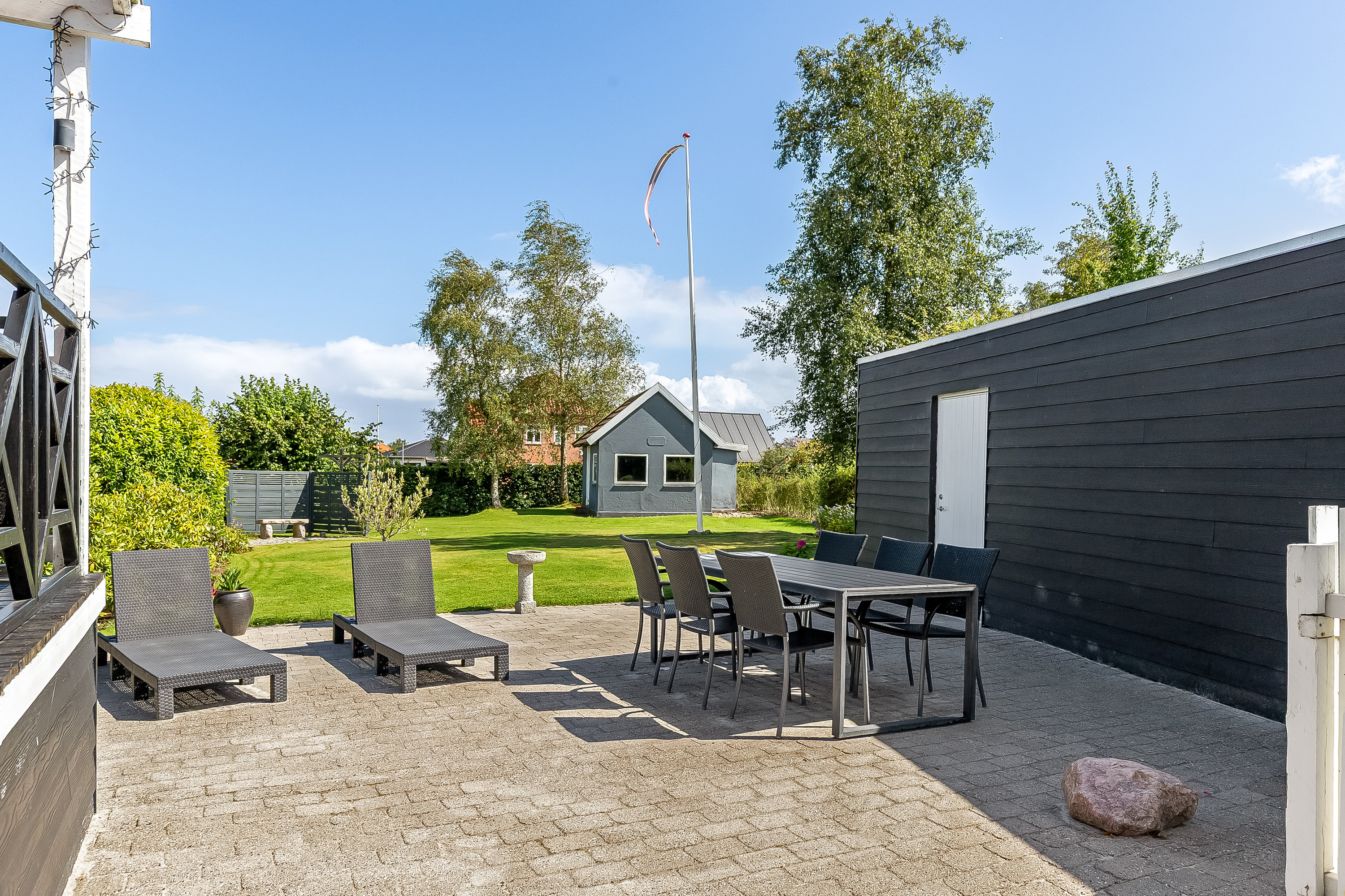 Fremhævet terrasse billede i fuldskærmstilstand. Billede af Brandorffsvej 13, 6000 Kolding