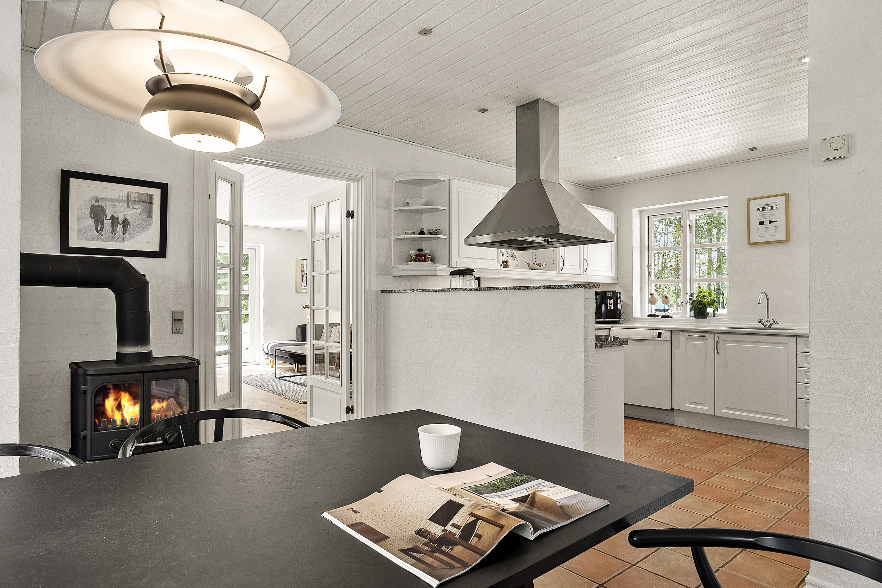 Fremhævet spisestue billede i fuldskærmstilstand. Billede af Gestenvej 31, 6600 Vejen