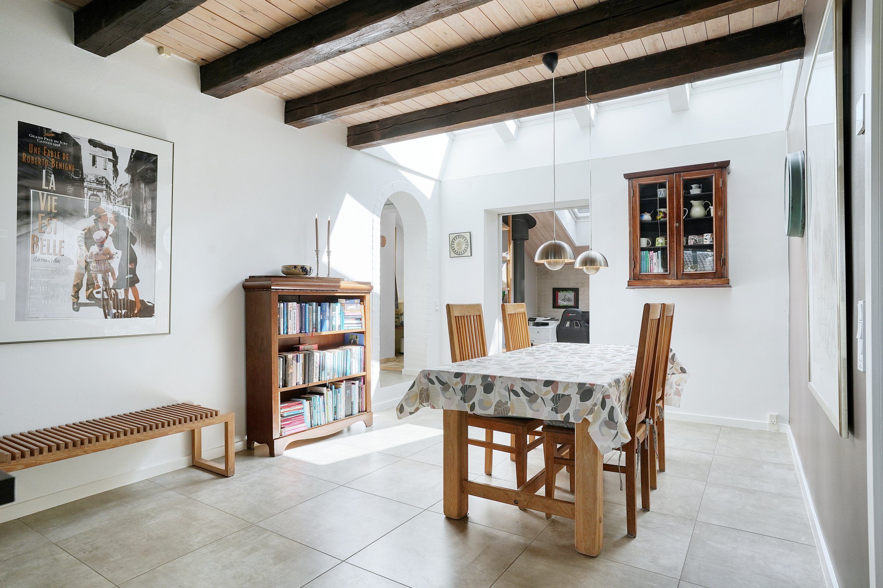 Fremhævet spisestue billede i fuldskærmstilstand. Billede af Slotsvænget 30, 3480 Fredensborg