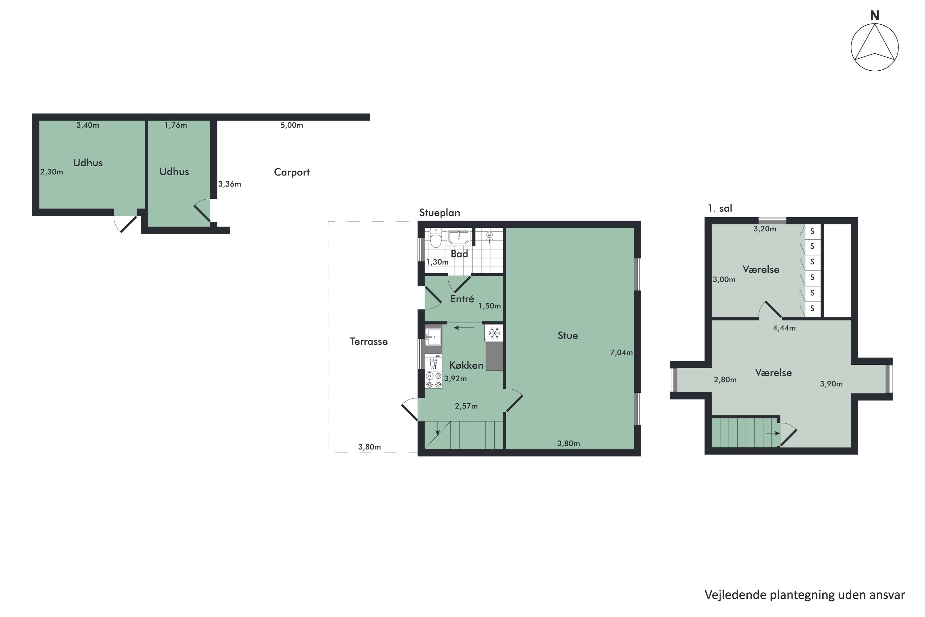 Plantegninger billede af Pumpestræde 12A, 9230 Svenstrup J