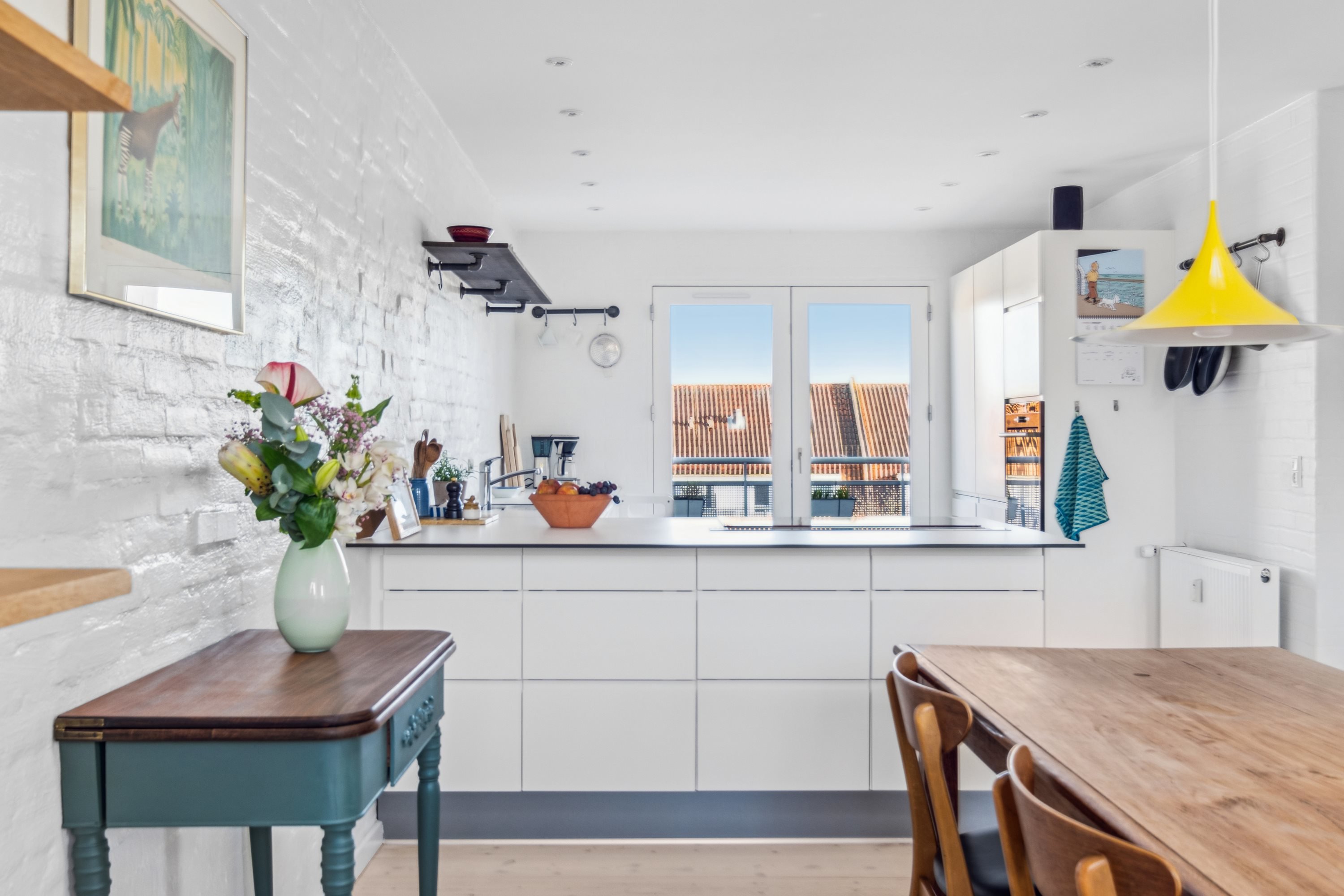 Fremhævet køkken-alrum billede i fuldskærmstilstand. Billede af Schleppegrellsgade 80, 4. tv., 9000 Aalborg