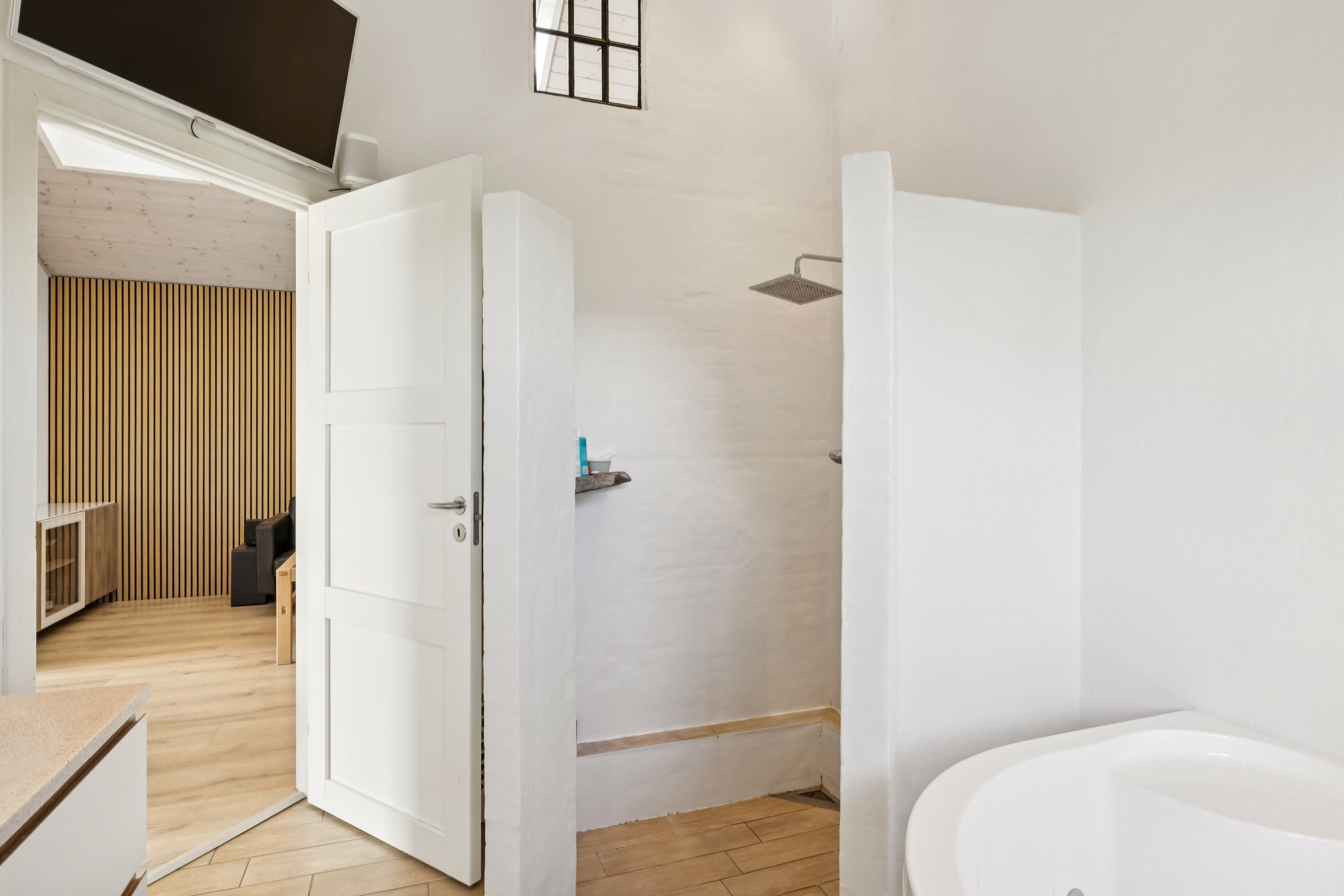 Fremhævet badeværelse billede i fuldskærmstilstand. Billede af Fasanvej 1B, Thorsager, 8410 Rønde