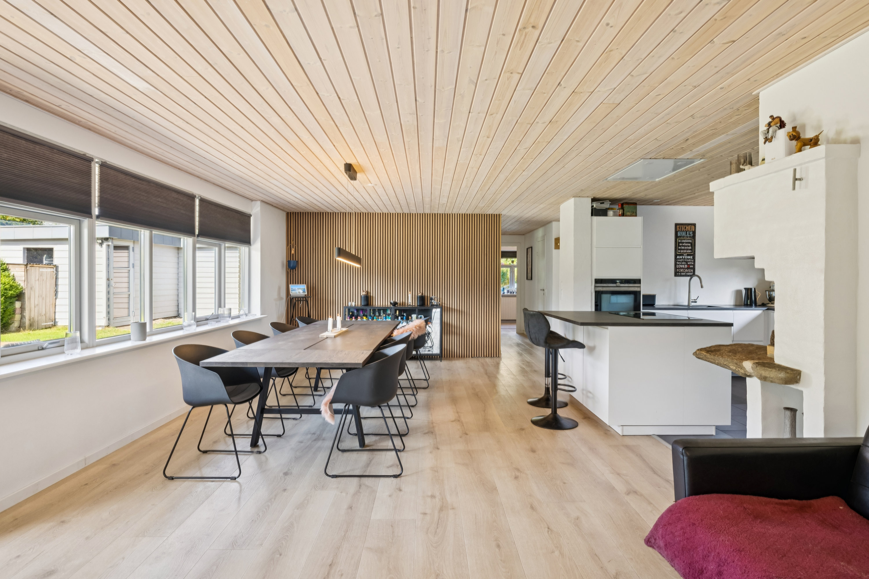 Fremhævet stue billede i fuldskærmstilstand. Billede af Fasanvej 1B, Thorsager, 8410 Rønde