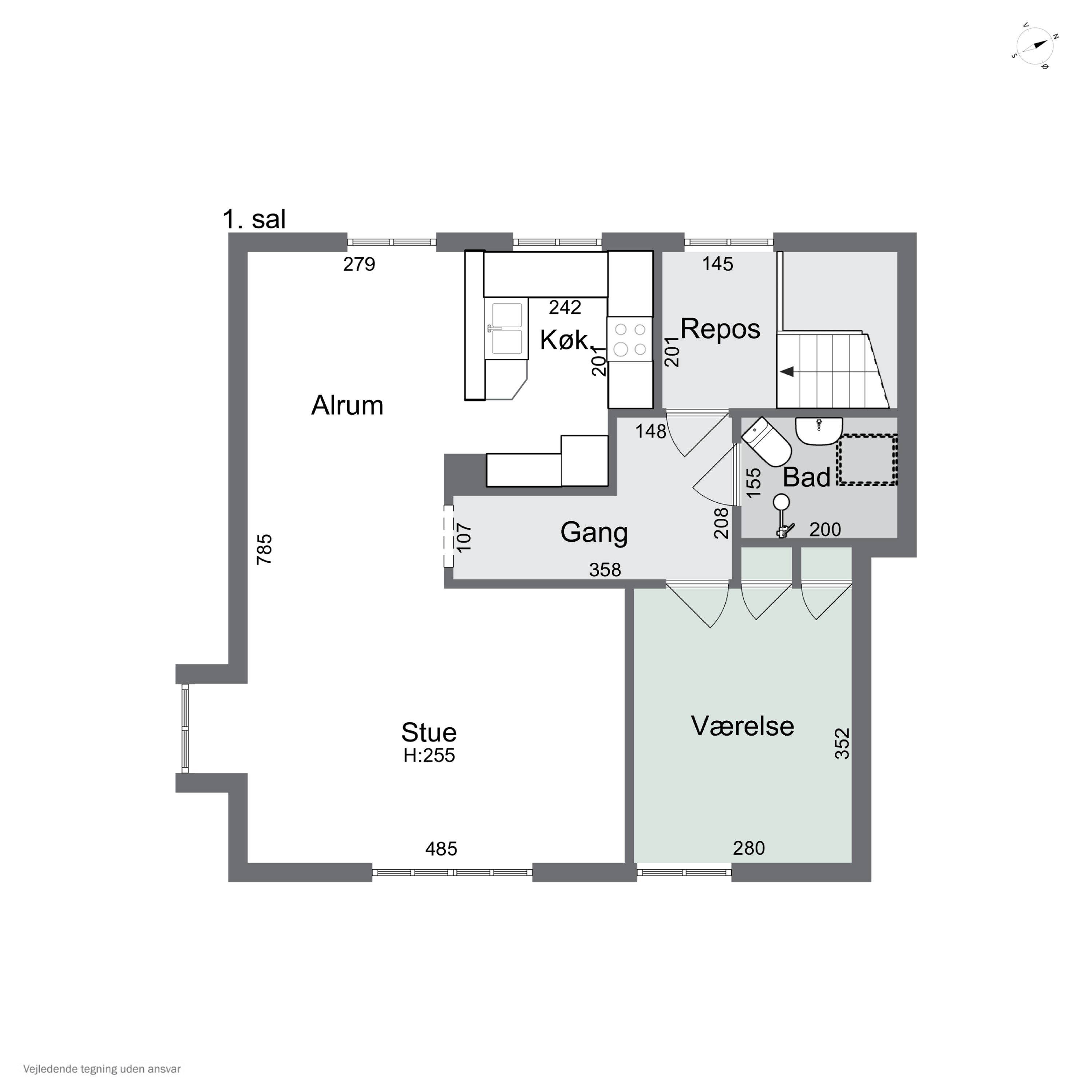 Plantegninger billede af Købkesvej 57, 5230 Odense M
