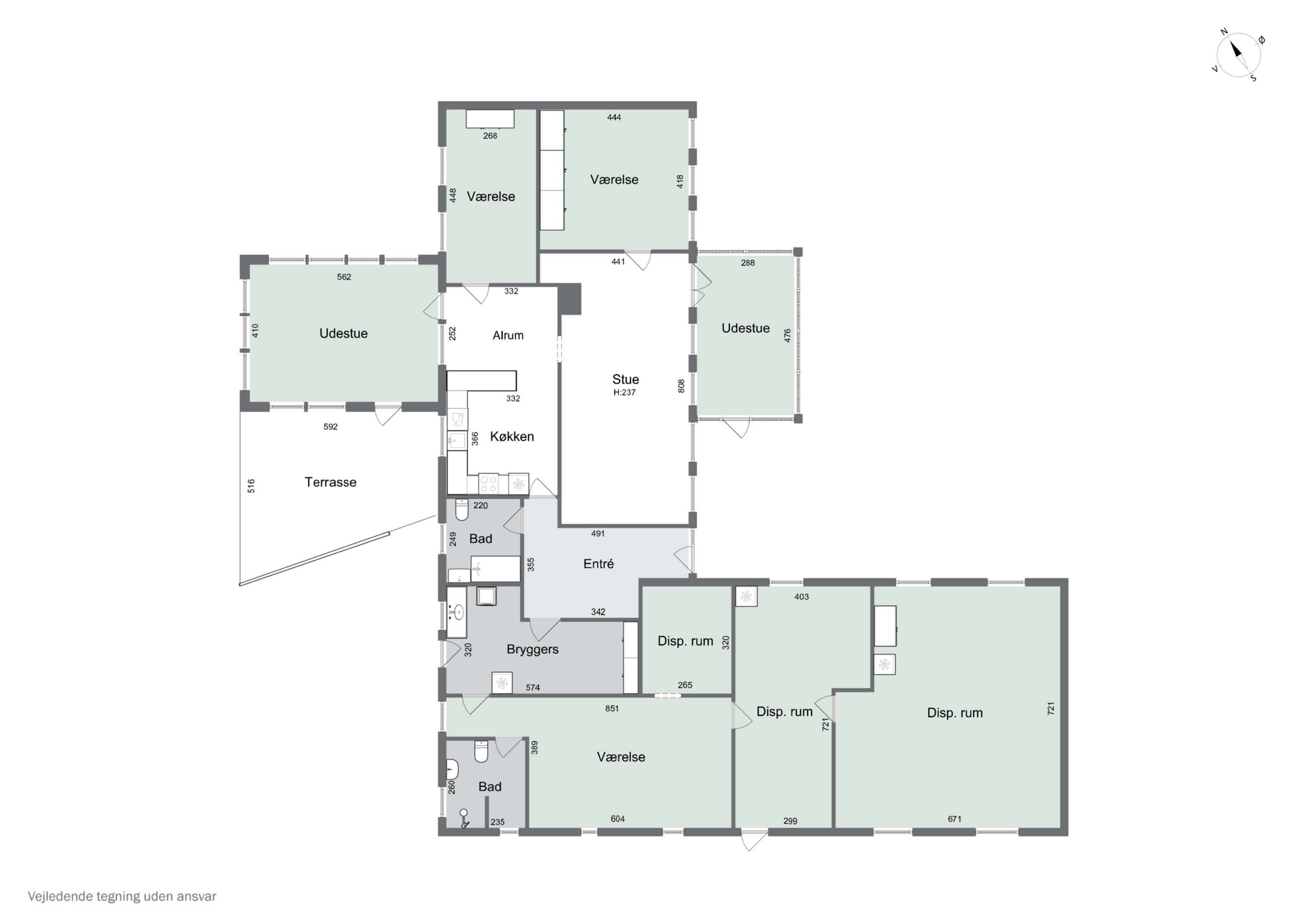 Plantegninger billede af Nyborgvej 33, Refsvindinge, 5853 Ørbæk