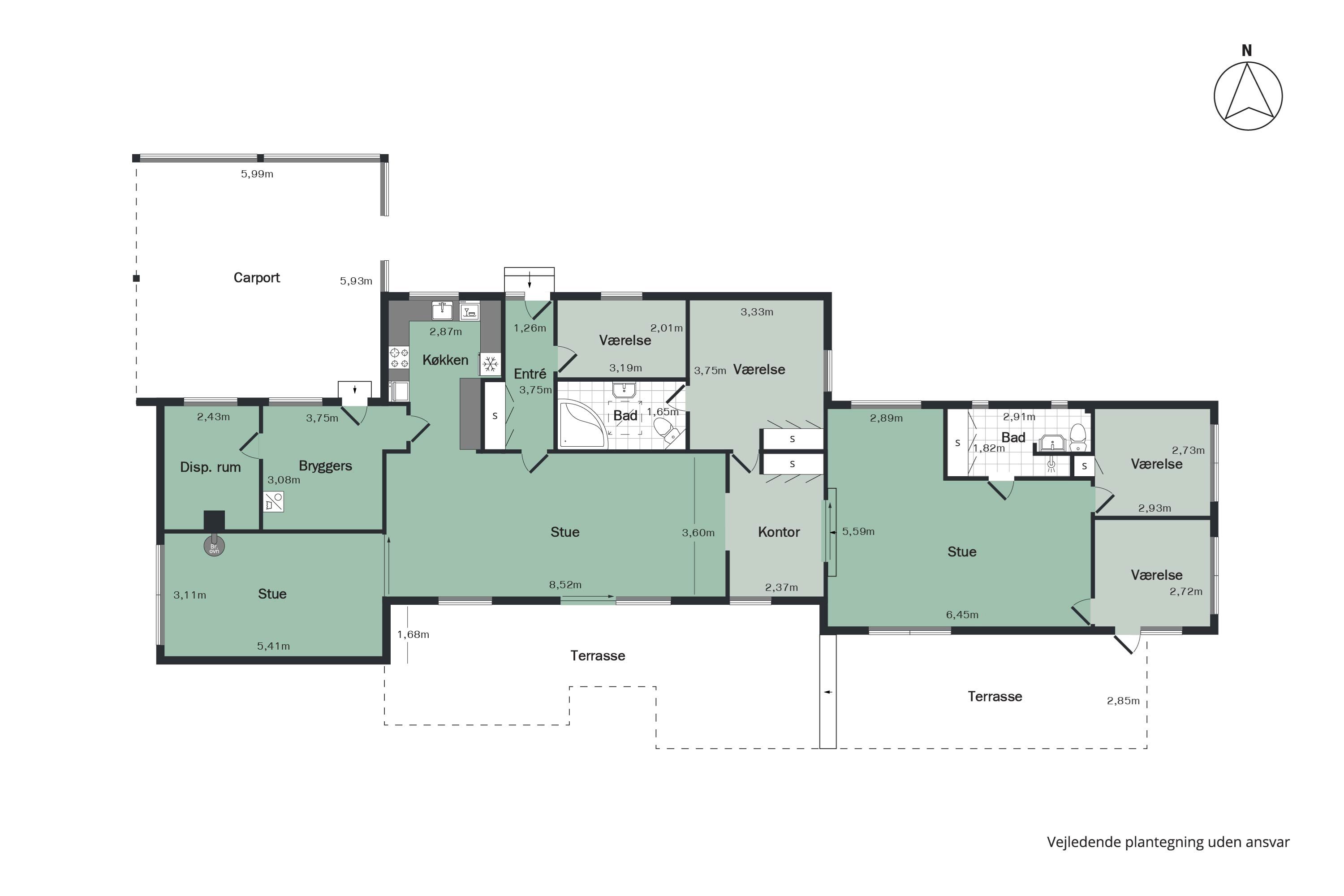 Plantegninger billede af Porshøjvej 46, 7800 Skive