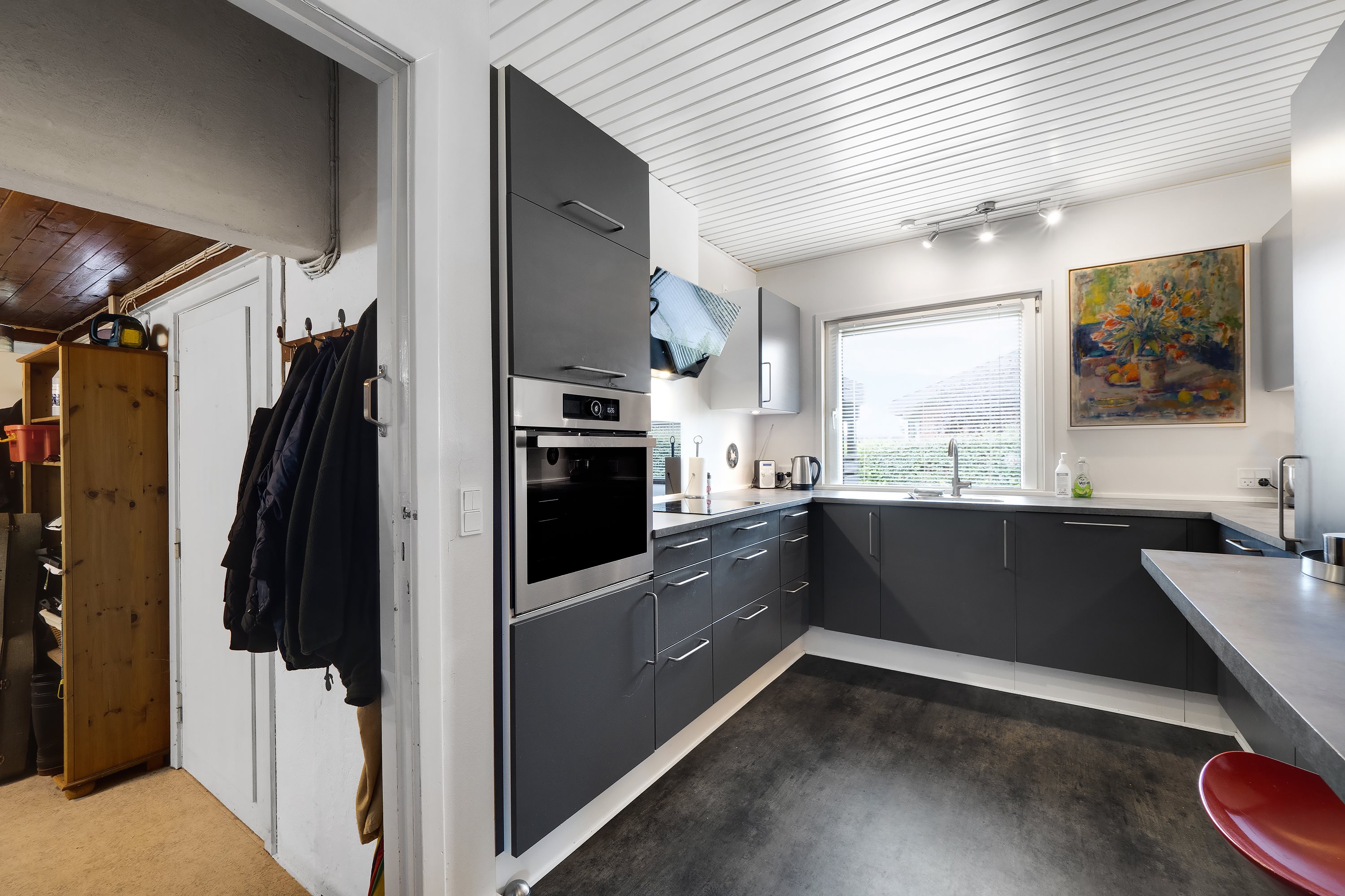 Fremhævet køkken billede i fuldskærmstilstand. Billede af Porshøjvej 46, 7800 Skive