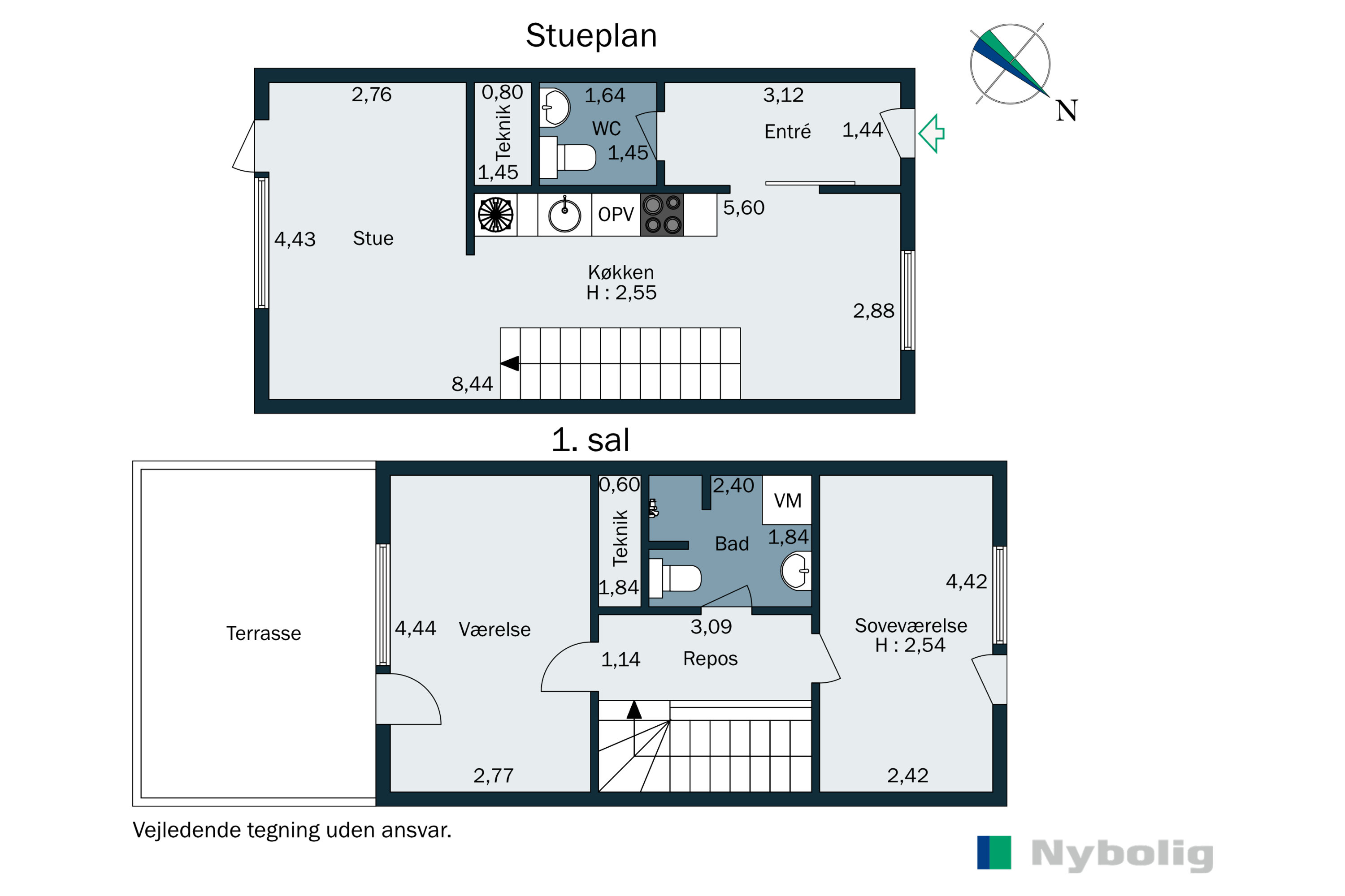 Plantegninger billede af Bodil Lindorffs Gade 48, Lisbjerg, 8200 Aarhus N