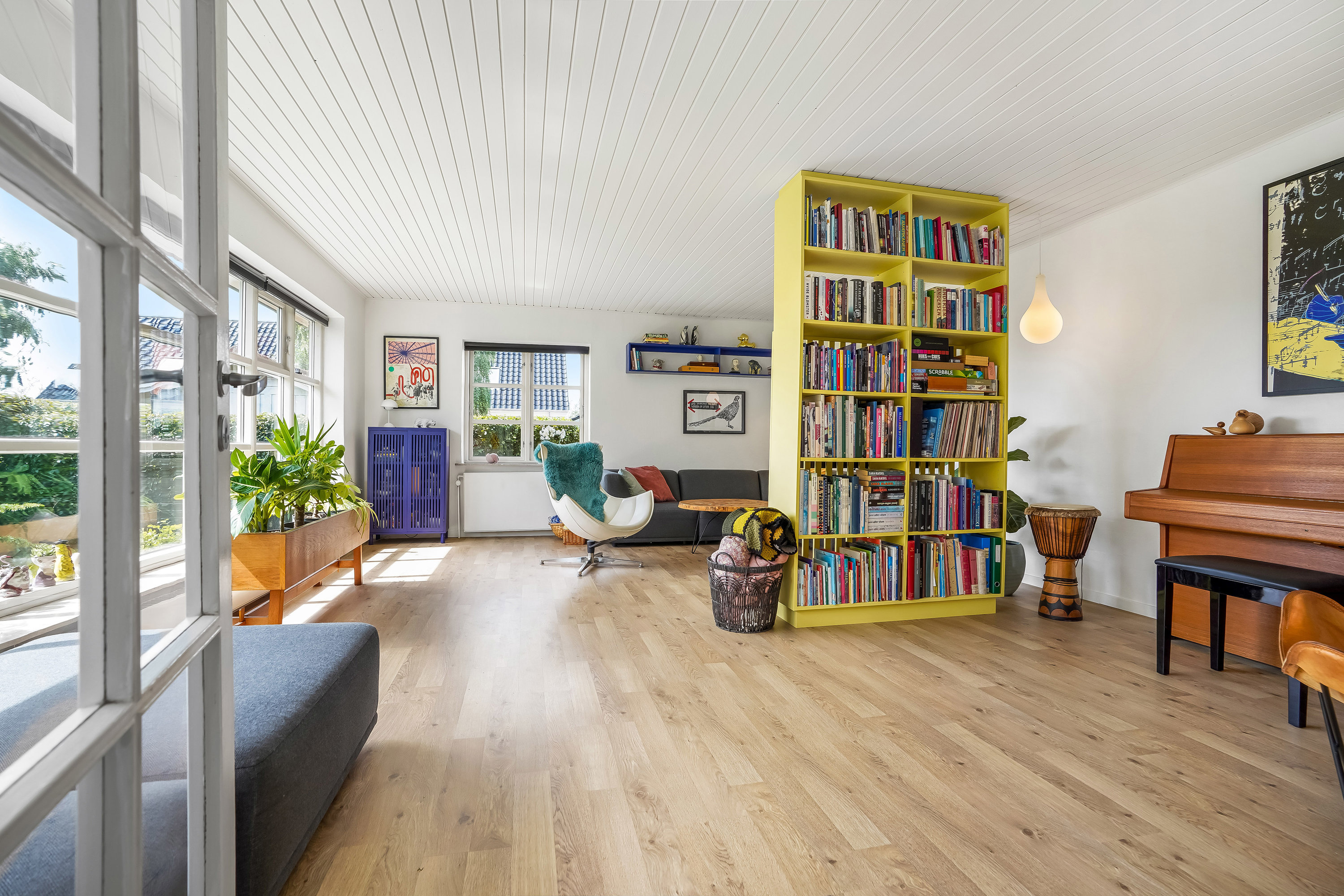 Fremhævet stue billede i fuldskærmstilstand. Billede af Muslingevej 35, Seden, 5240 Odense NØ