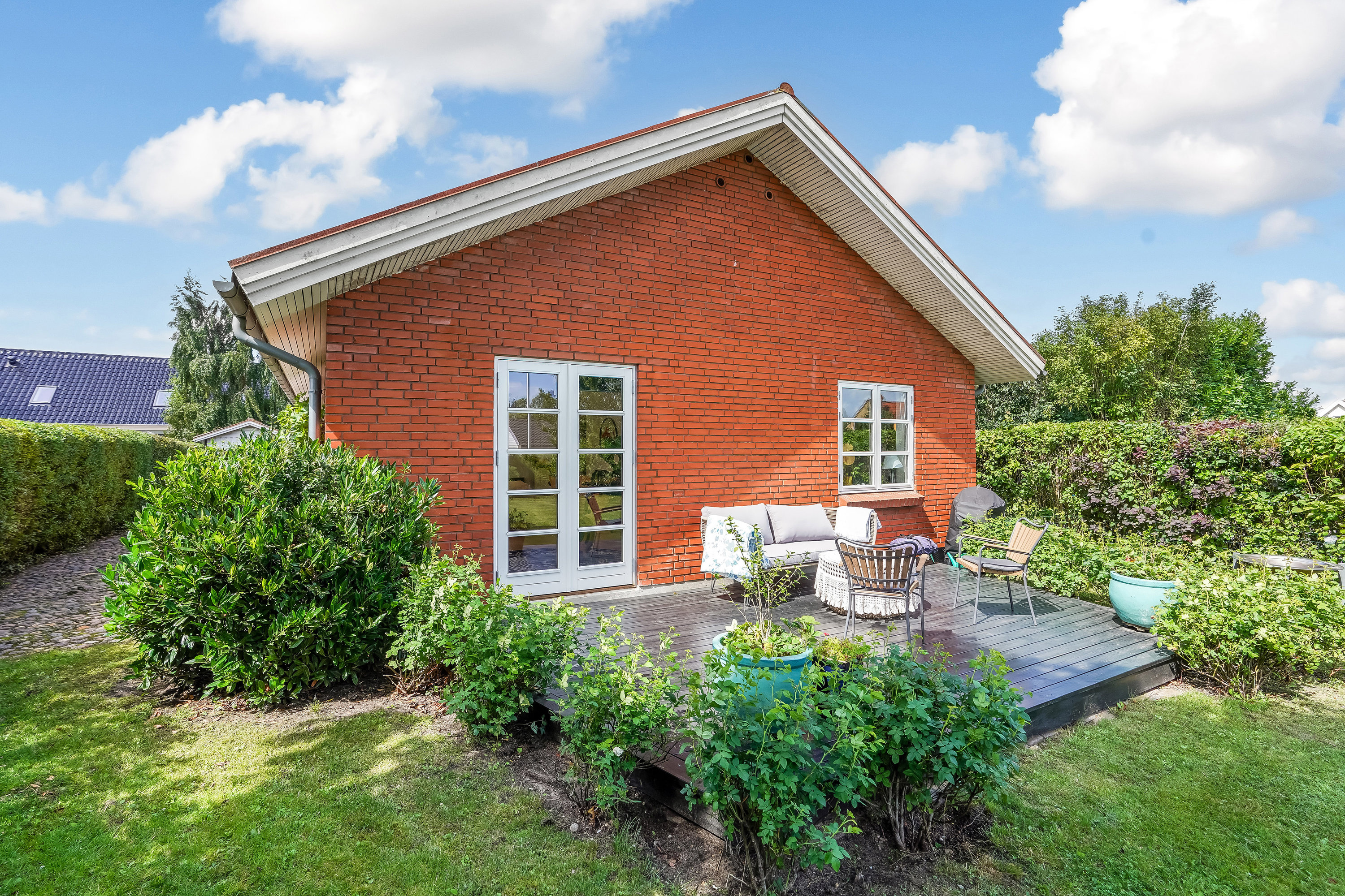 Fremhævet terrasse billede i fuldskærmstilstand. Billede af Muslingevej 35, Seden, 5240 Odense NØ