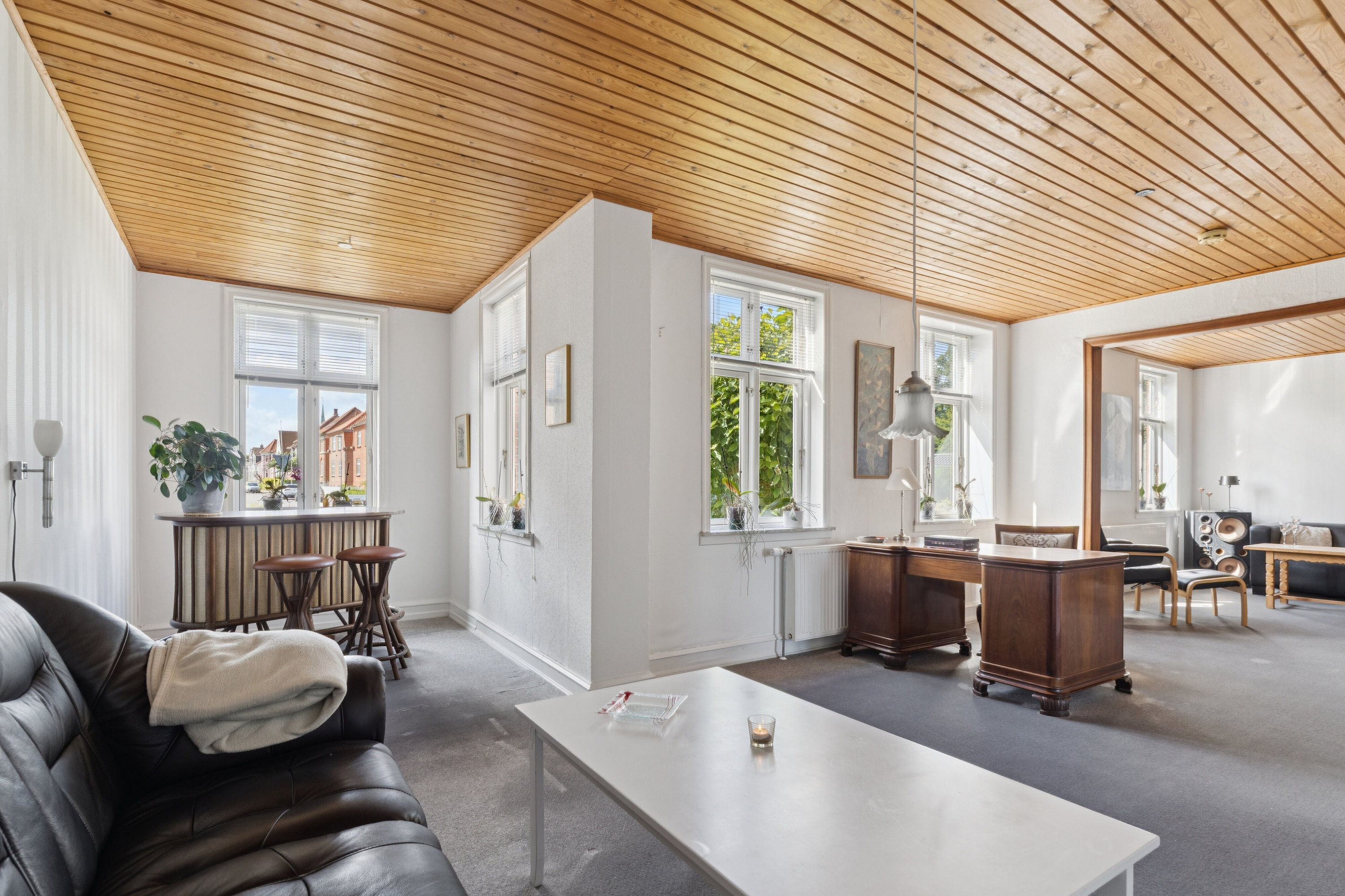 Fremhævet stue billede i fuldskærmstilstand. Billede af Christianslundsvej 35, 5800 Nyborg