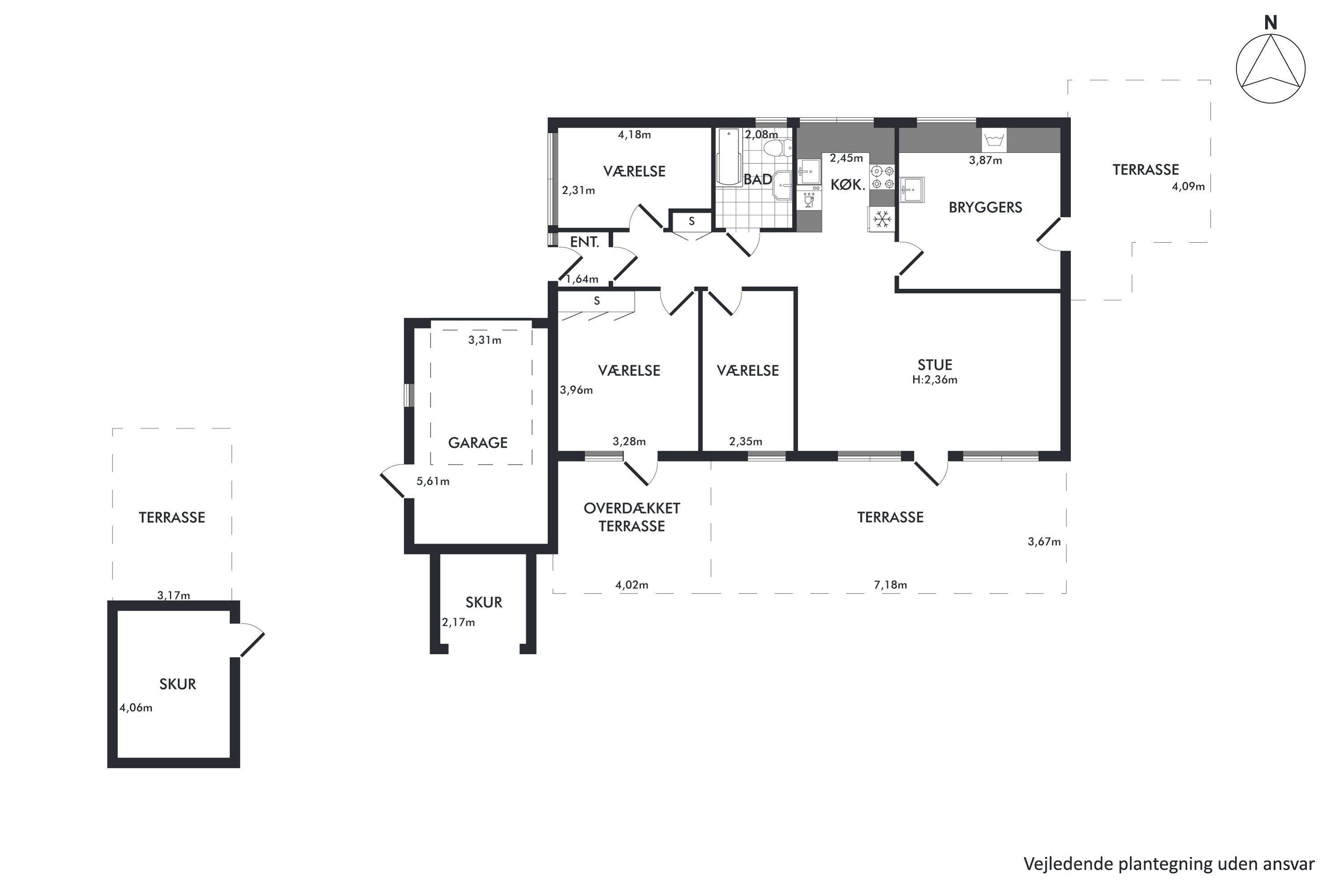 Plantegninger billede af Egestien 4, Birgittelyst, 8800 Viborg