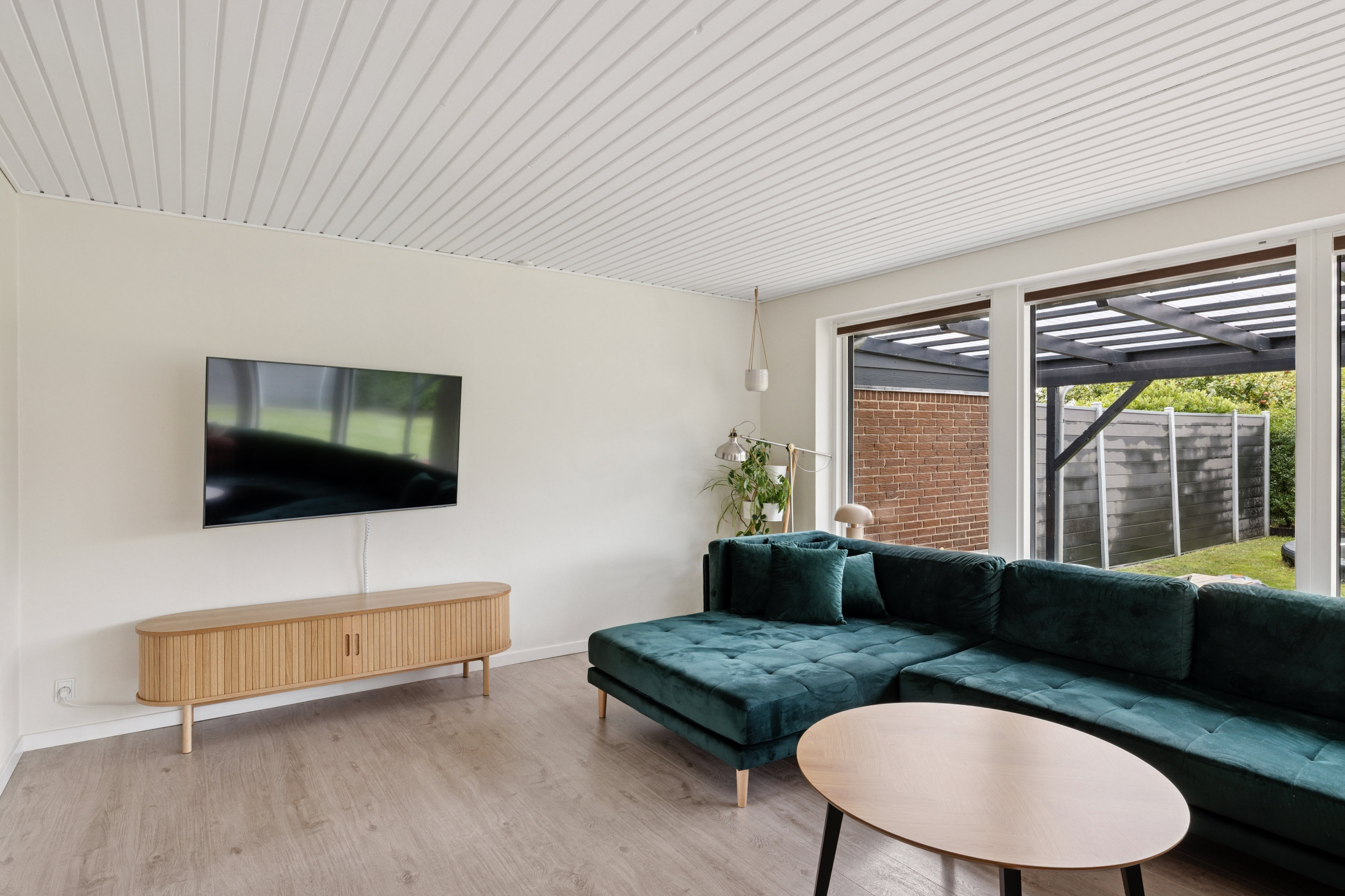 Fremhævet stue billede i fuldskærmstilstand. Billede af Teglmarken 131, 8800 Viborg