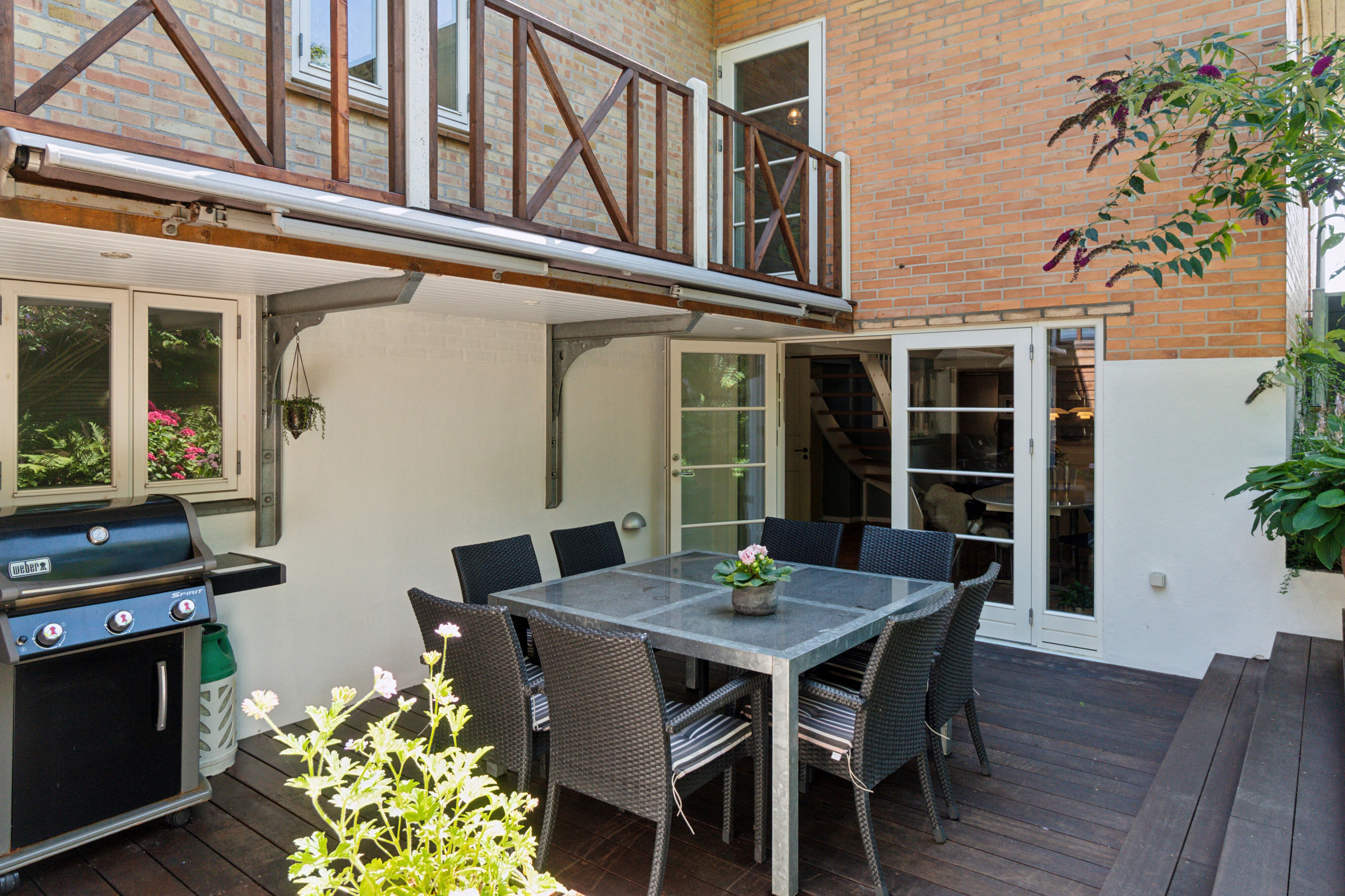 Fremhævet overdækket terrasse billede i fuldskærmstilstand. Billede af Nordskovvej 5, Rønne, 3700 Rønne