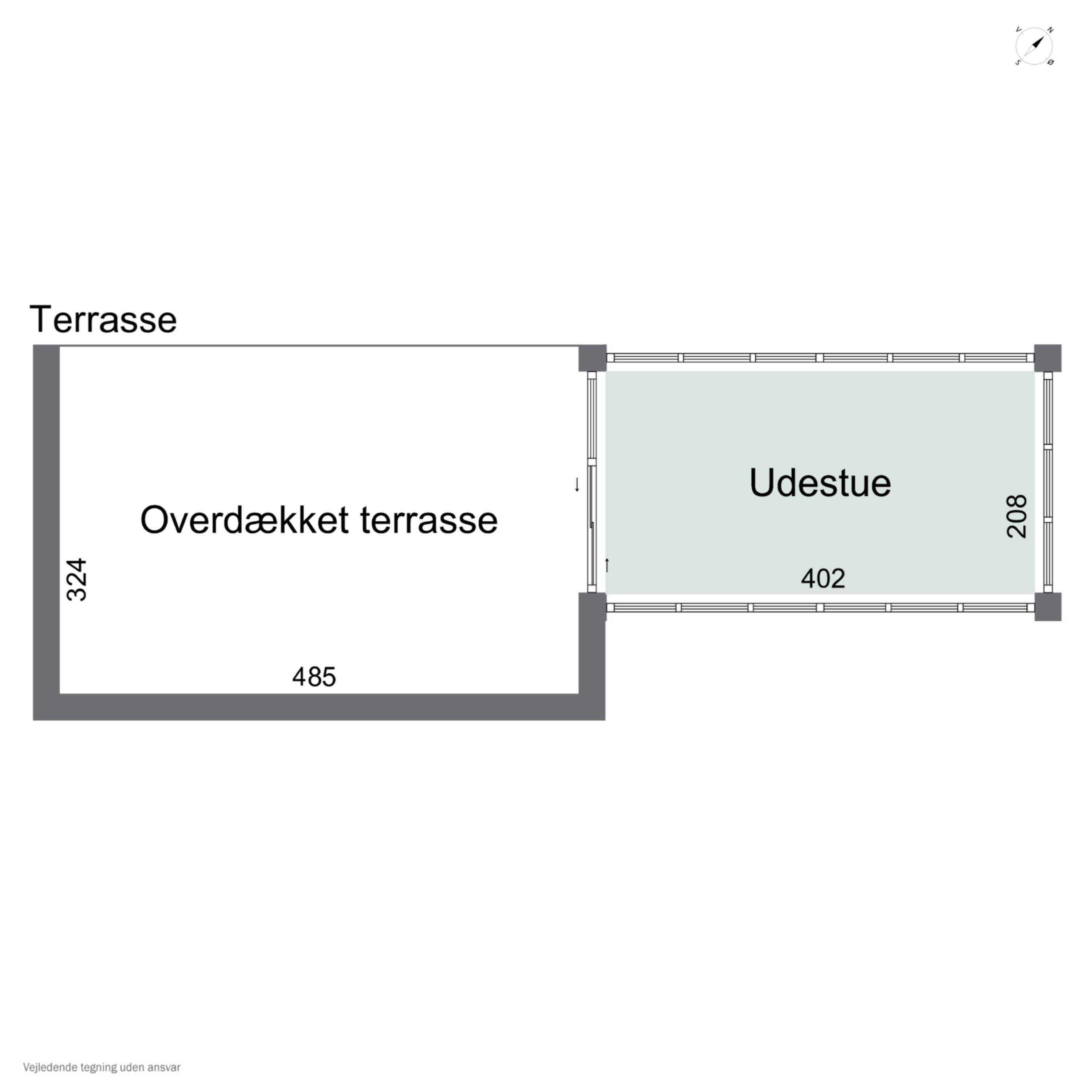 Plantegninger billede af Nordskovvej 5, Rønne, 3700 Rønne