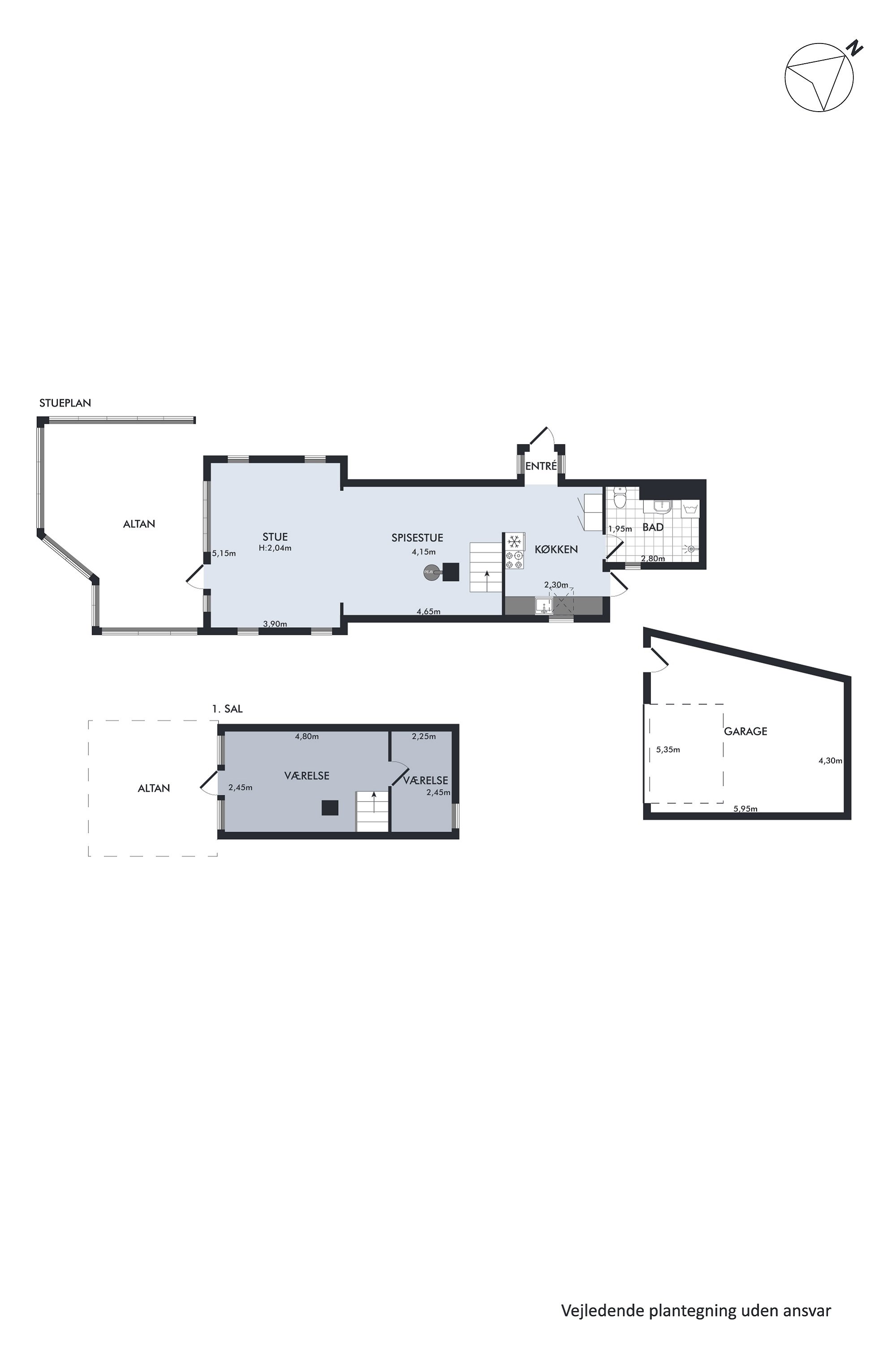 Plantegninger billede af Rylevej 4, Hjarbæk, 8831 Løgstrup