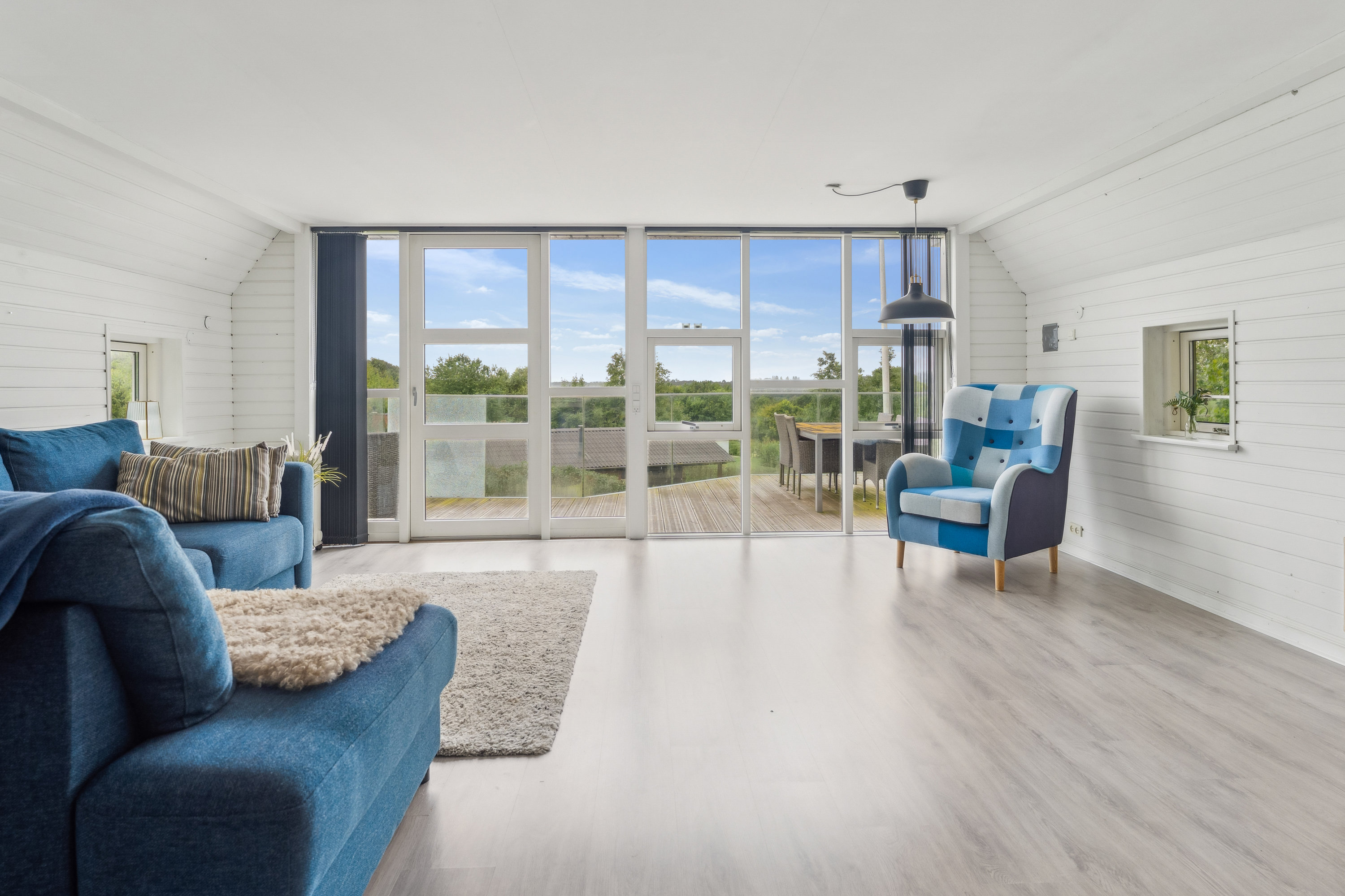 Fremhævet stue billede i fuldskærmstilstand. Billede af Rylevej 4, Hjarbæk, 8831 Løgstrup